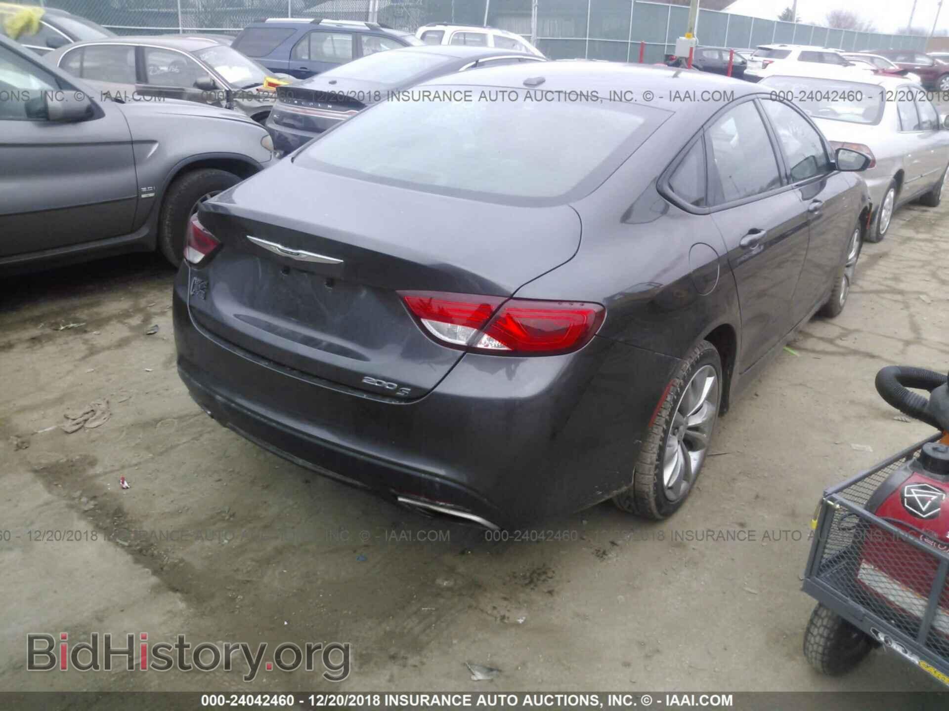 2015 CHRYSLER 200 - VIN: 1C3CCCBBXFN749456 - Фото 4