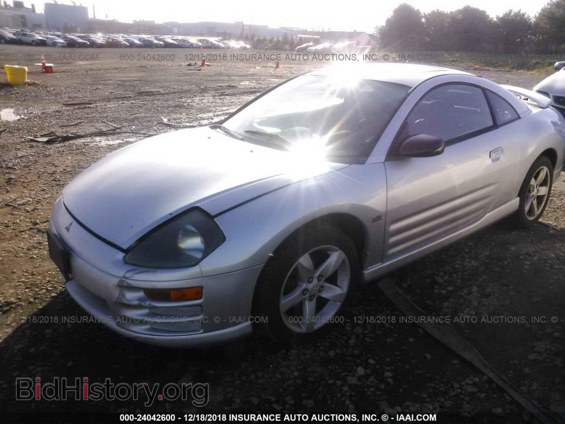 2000 MITSUBISHI ECLIPSE - VIN: 4A3AC54L6YE152146 - Фото 2