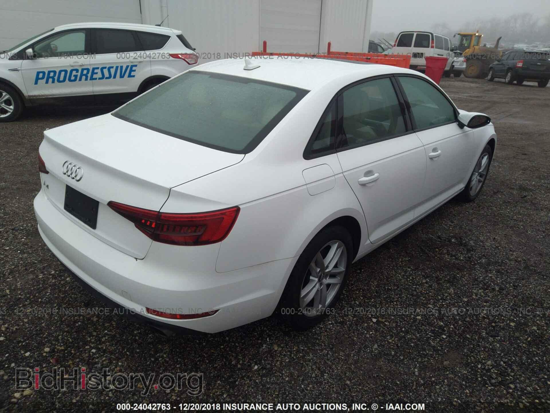 2017 AUDI A4 - VIN: WAUGNAF46HN056472 - Photo 4