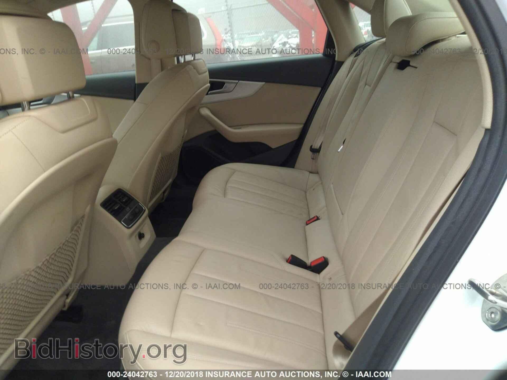 2017 AUDI A4 - VIN: WAUGNAF46HN056472 - Photo 8