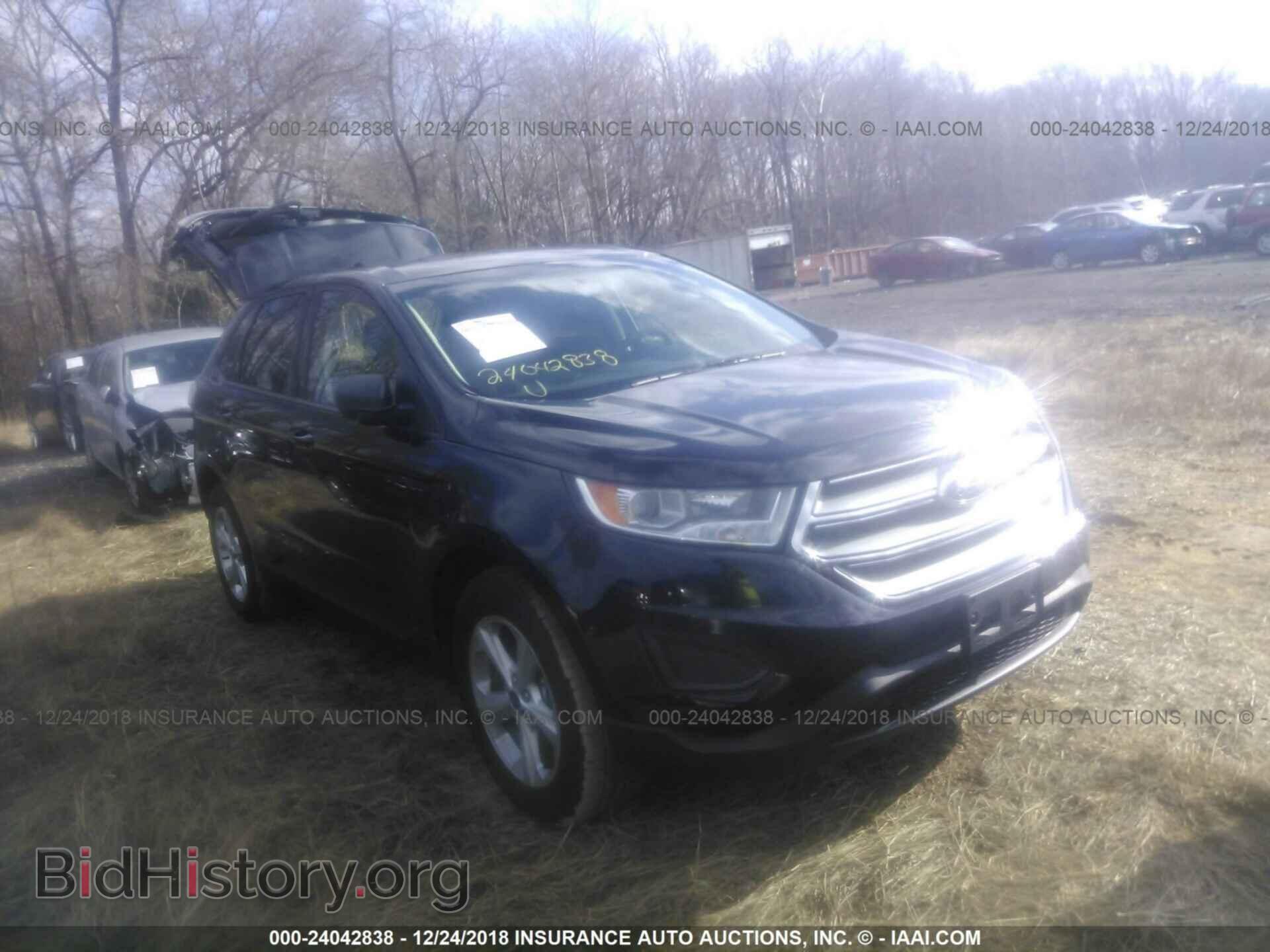 Photo 2FMPK3G92HBC35262 - FORD EDGE 2017