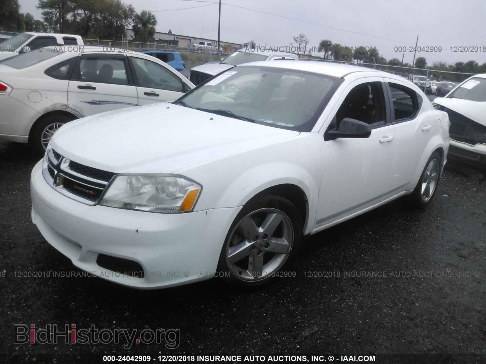 2013 DODGE AVENGER - VIN: 1C3CDZAB9DN688129 - Фото 2