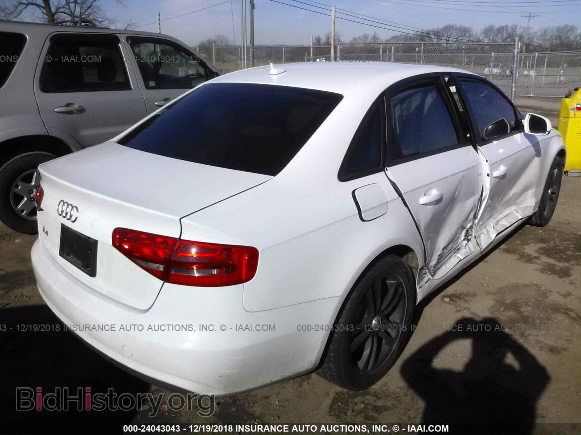 2014 AUDI A4 - VIN: WAUAFAFL8EN016416 - Фото 4
