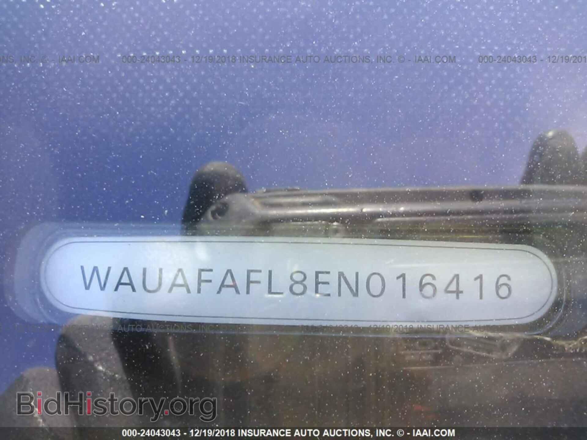2014 AUDI A4 - VIN: WAUAFAFL8EN016416 - Фото 9