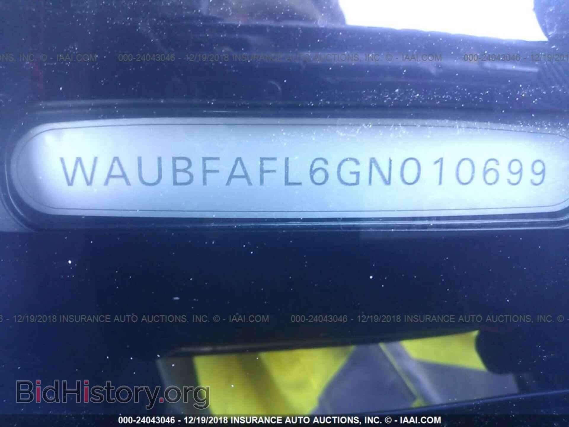 2016 AUDI A4 - VIN: WAUBFAFL6GN010699 - Фото 9