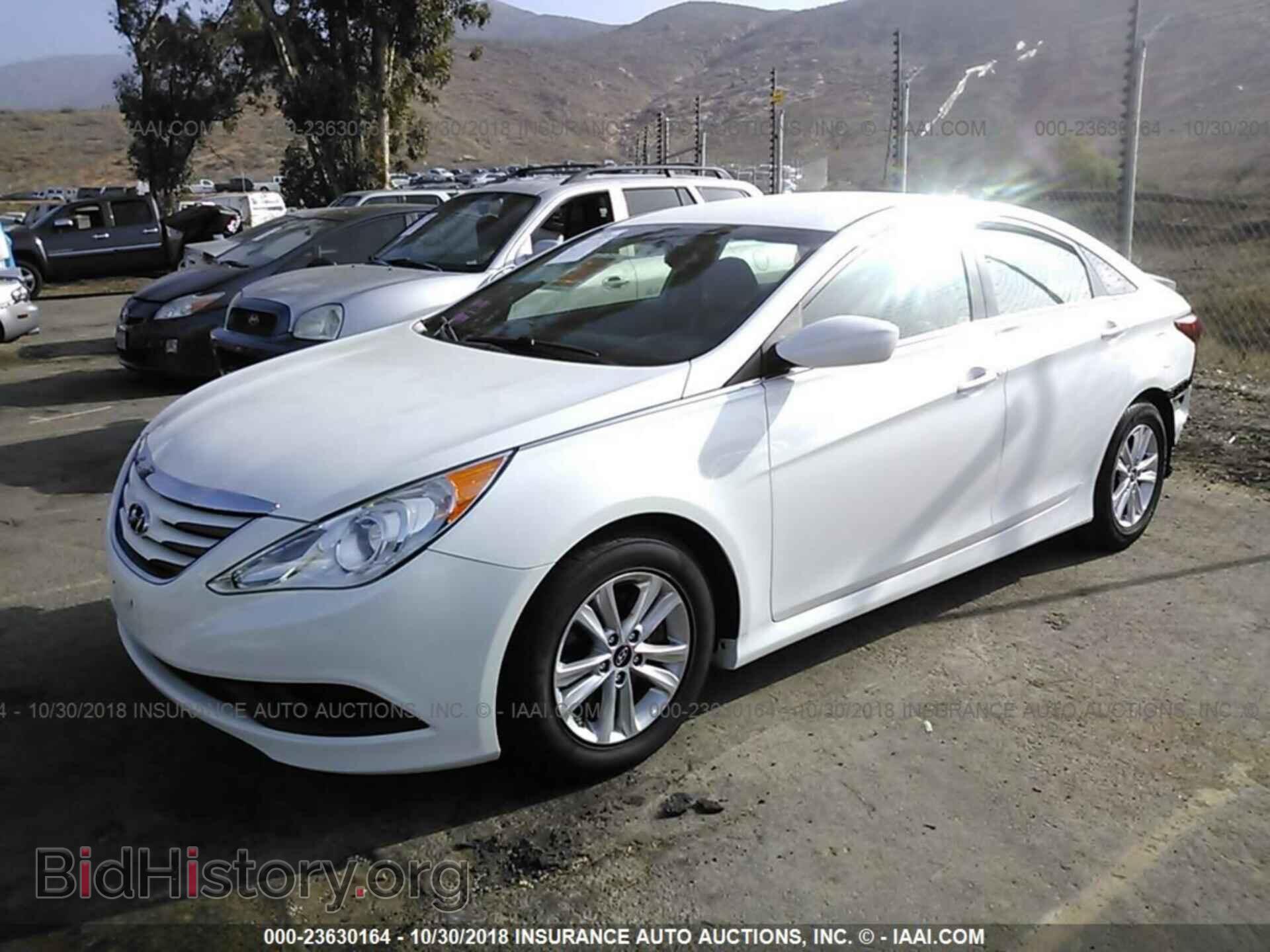 2014 HYUNDAI SONATA - VIN: 5NPEB4AC8EH870816 - Фото 2