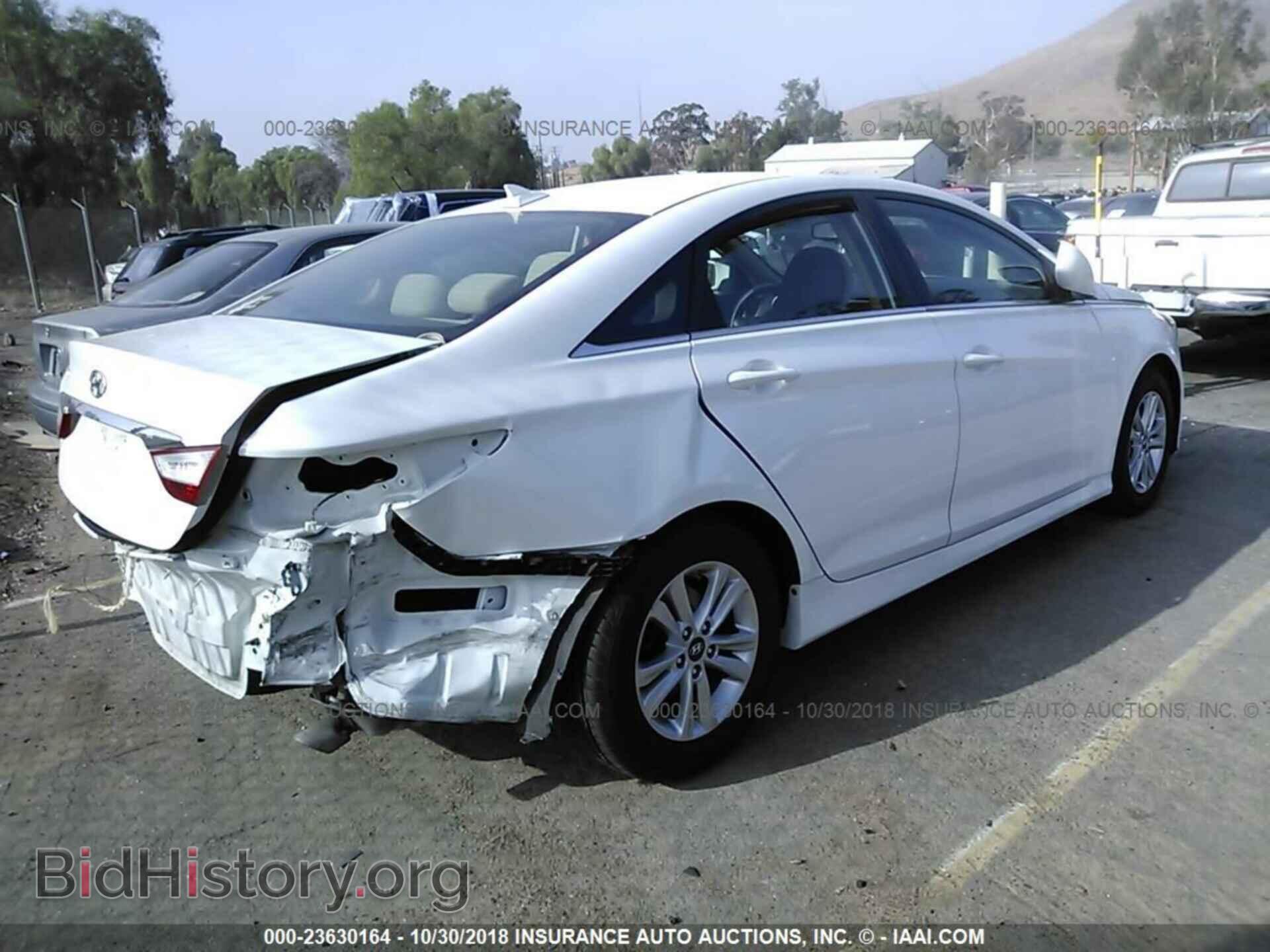 2014 HYUNDAI SONATA - VIN: 5NPEB4AC8EH870816 - Фото 4