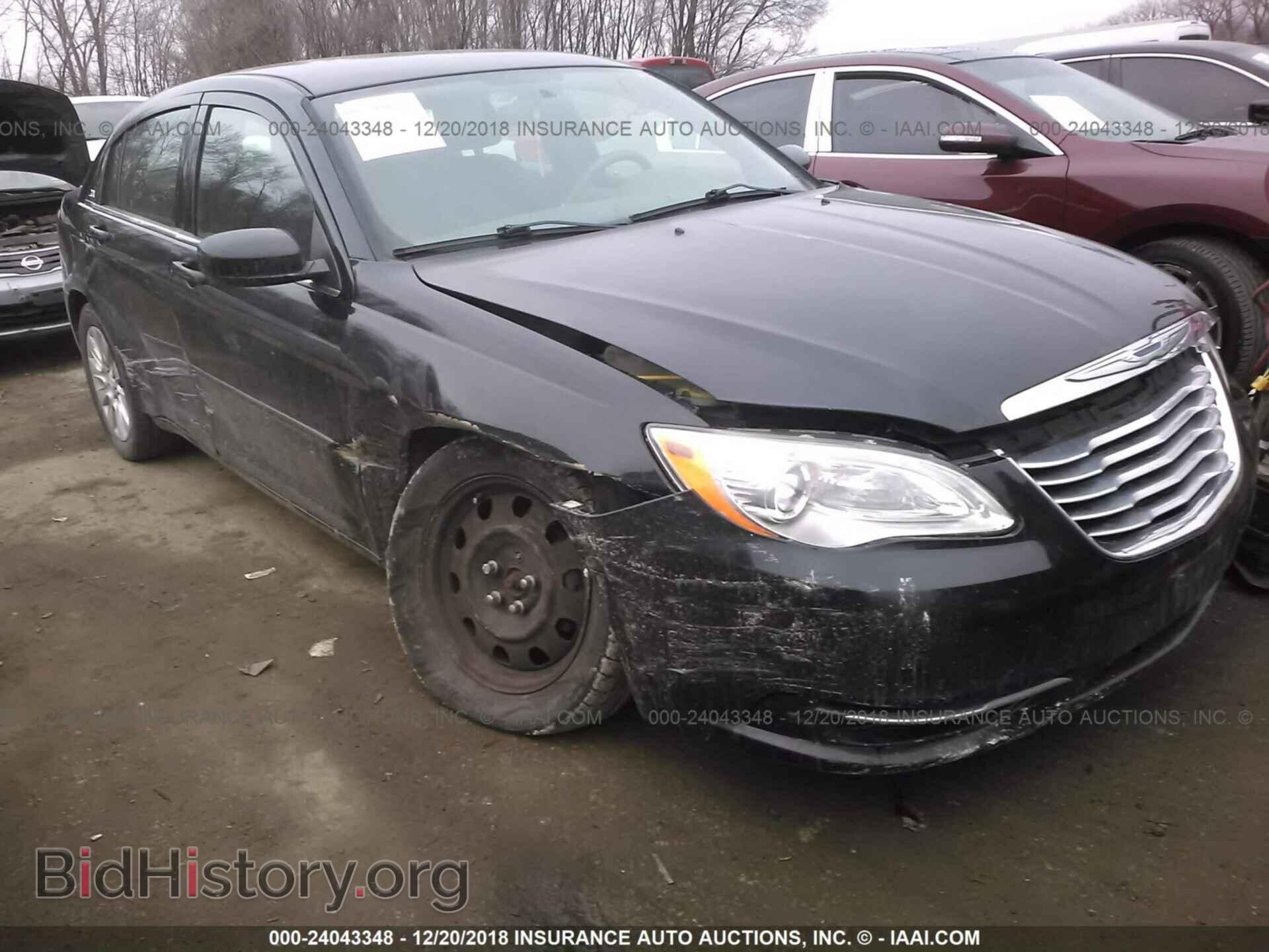 Фотография 1C3CCBAB3CN205274 - CHRYSLER 200 2012