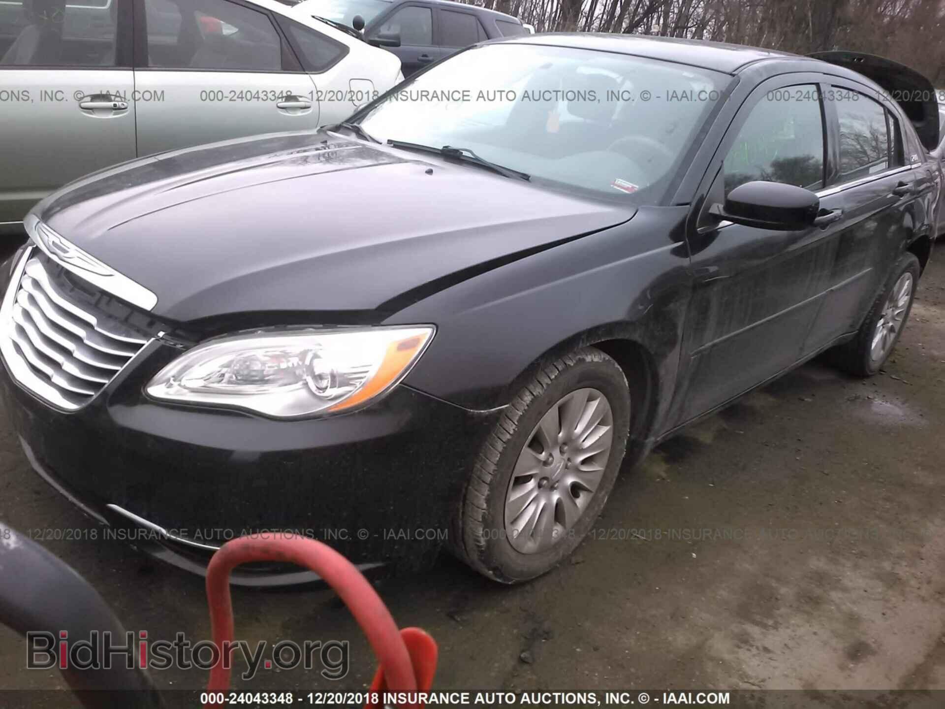 2012 CHRYSLER 200 - VIN: 1C3CCBAB3CN205274 - Фото 2