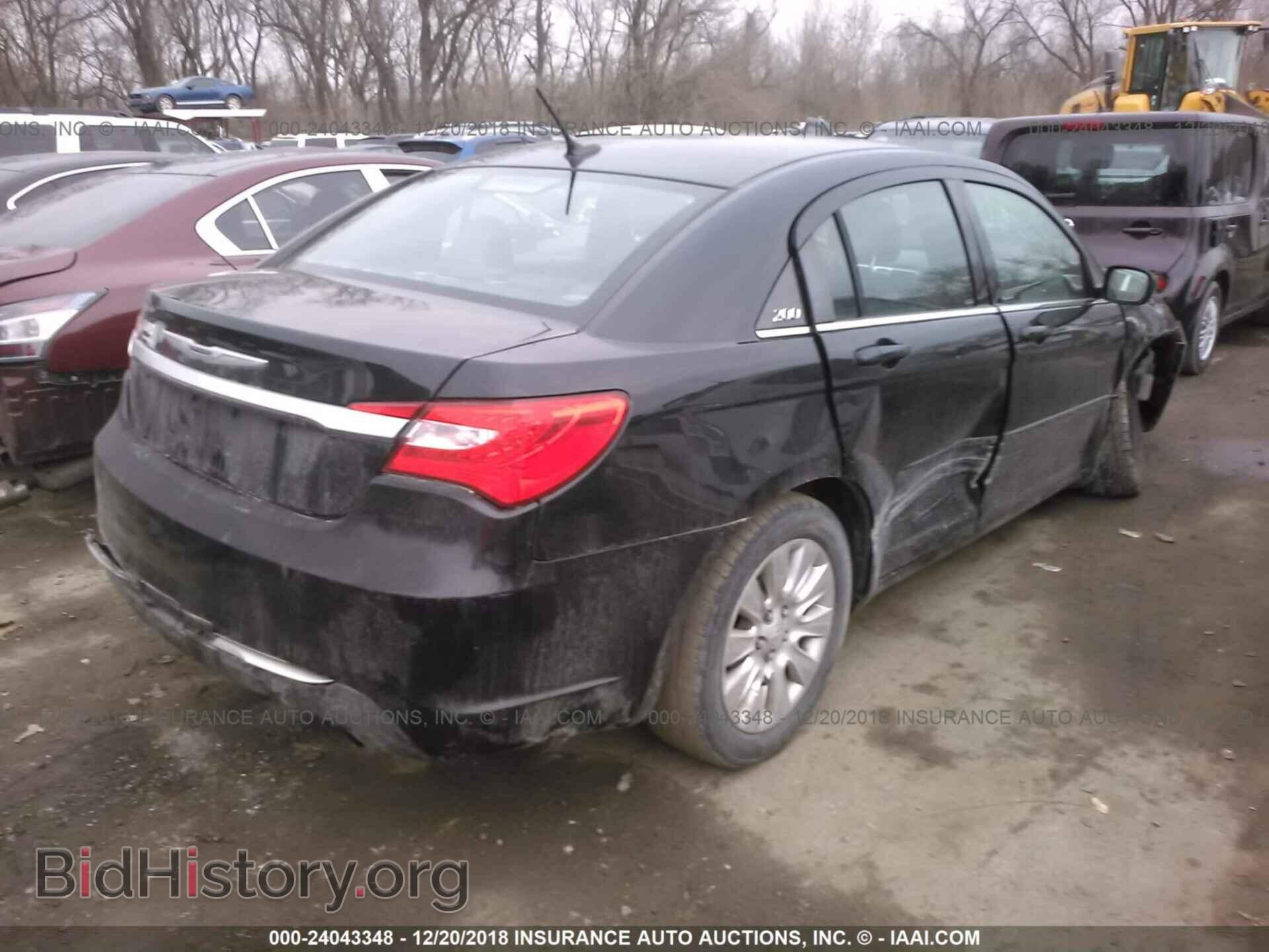 2012 CHRYSLER 200 - VIN: 1C3CCBAB3CN205274 - Фото 4