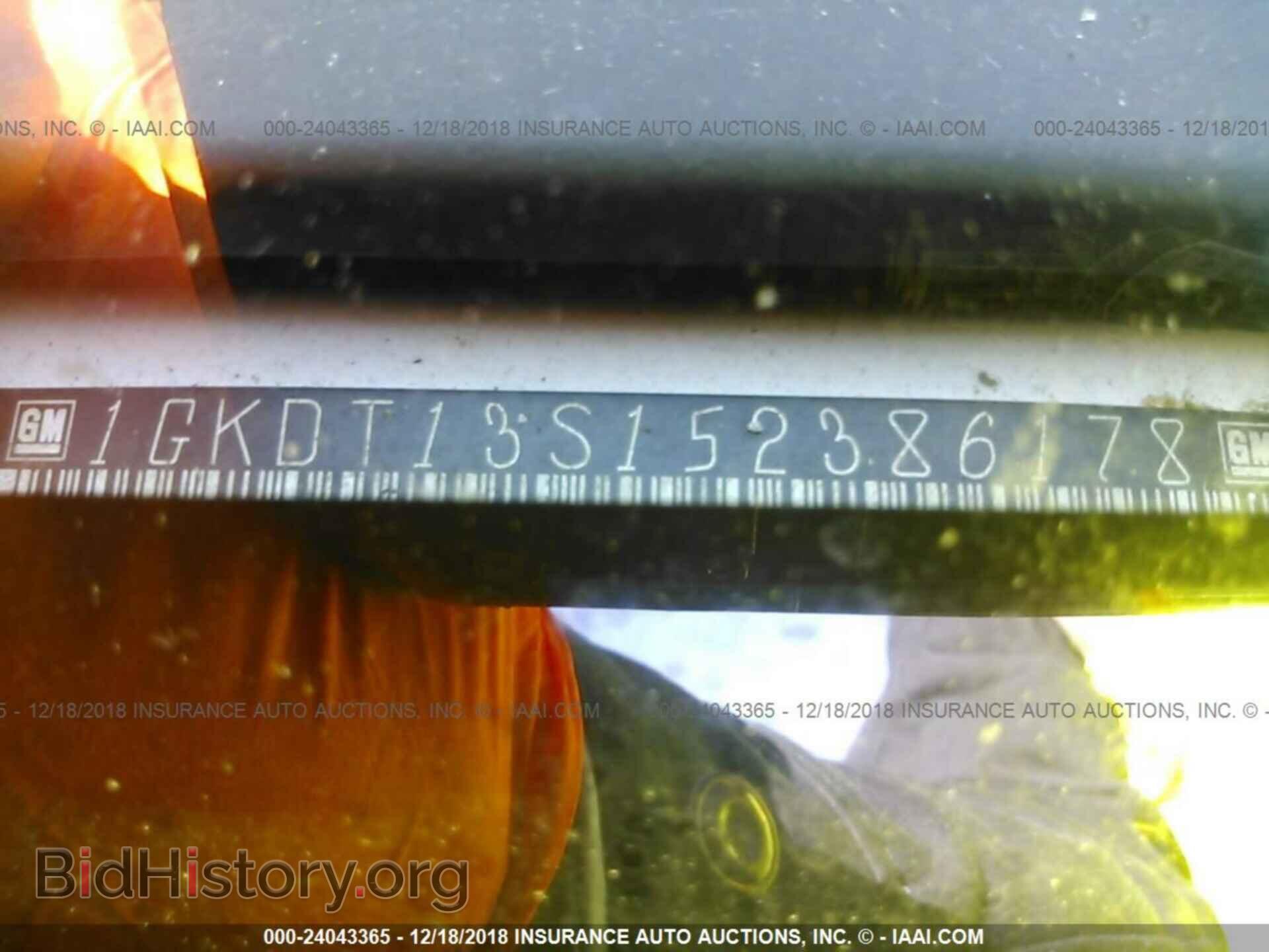 2005 GMC ENVOY - VIN: 1GKDT13S152386178 - Фото 9