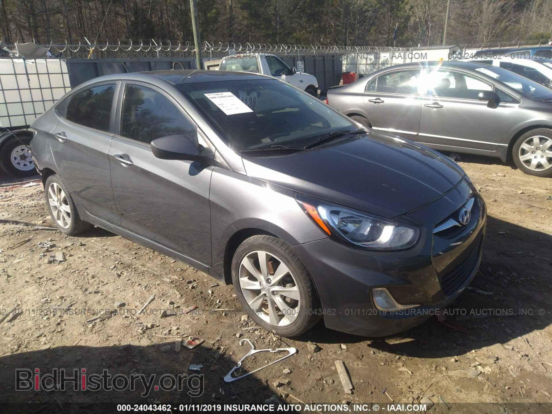 Фотография KMHCU4AE6DU315544 - HYUNDAI ACCENT 2013