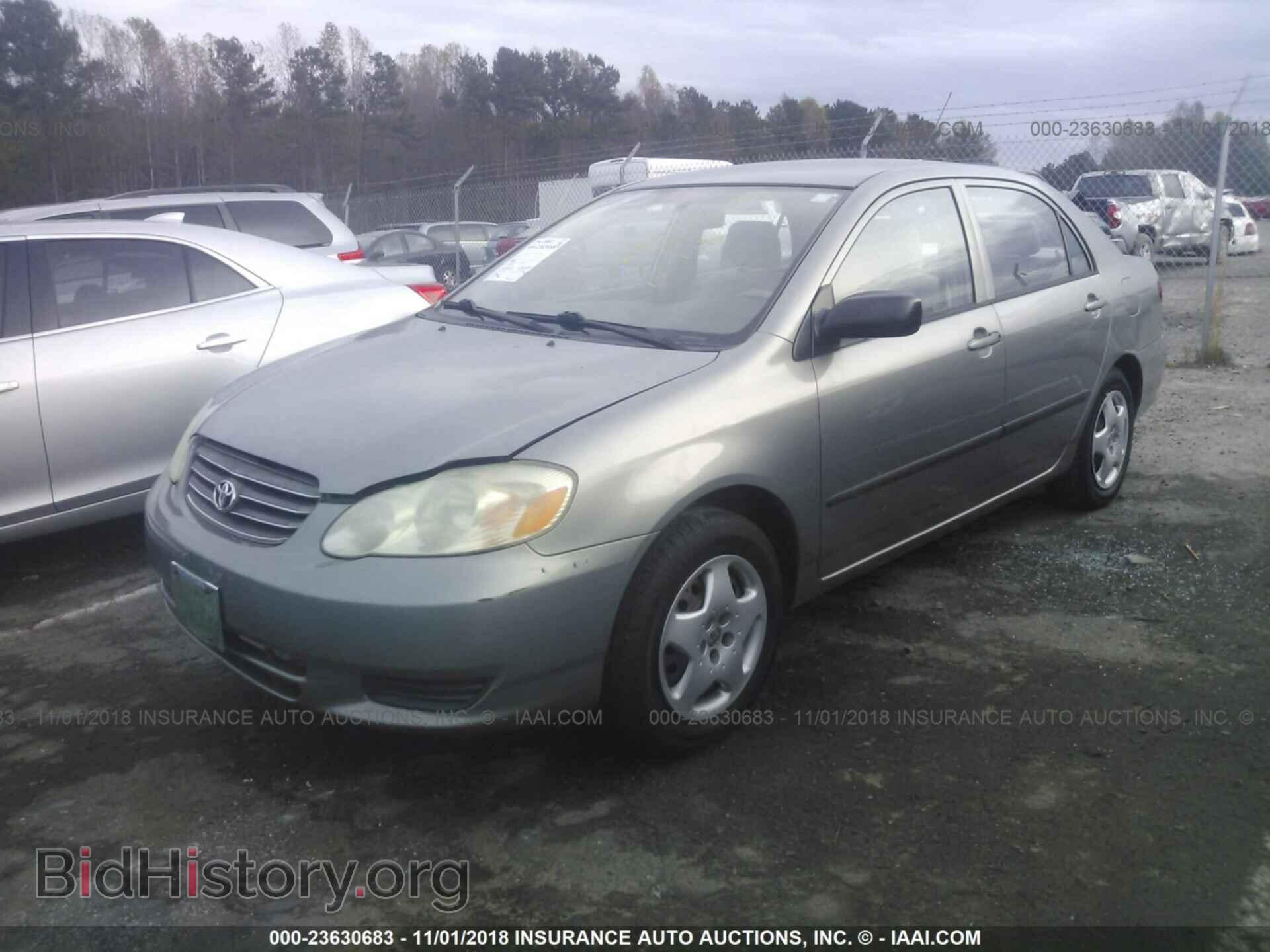2003 TOYOTA COROLLA - VIN: JTDBR32E230046474 - Фото 2