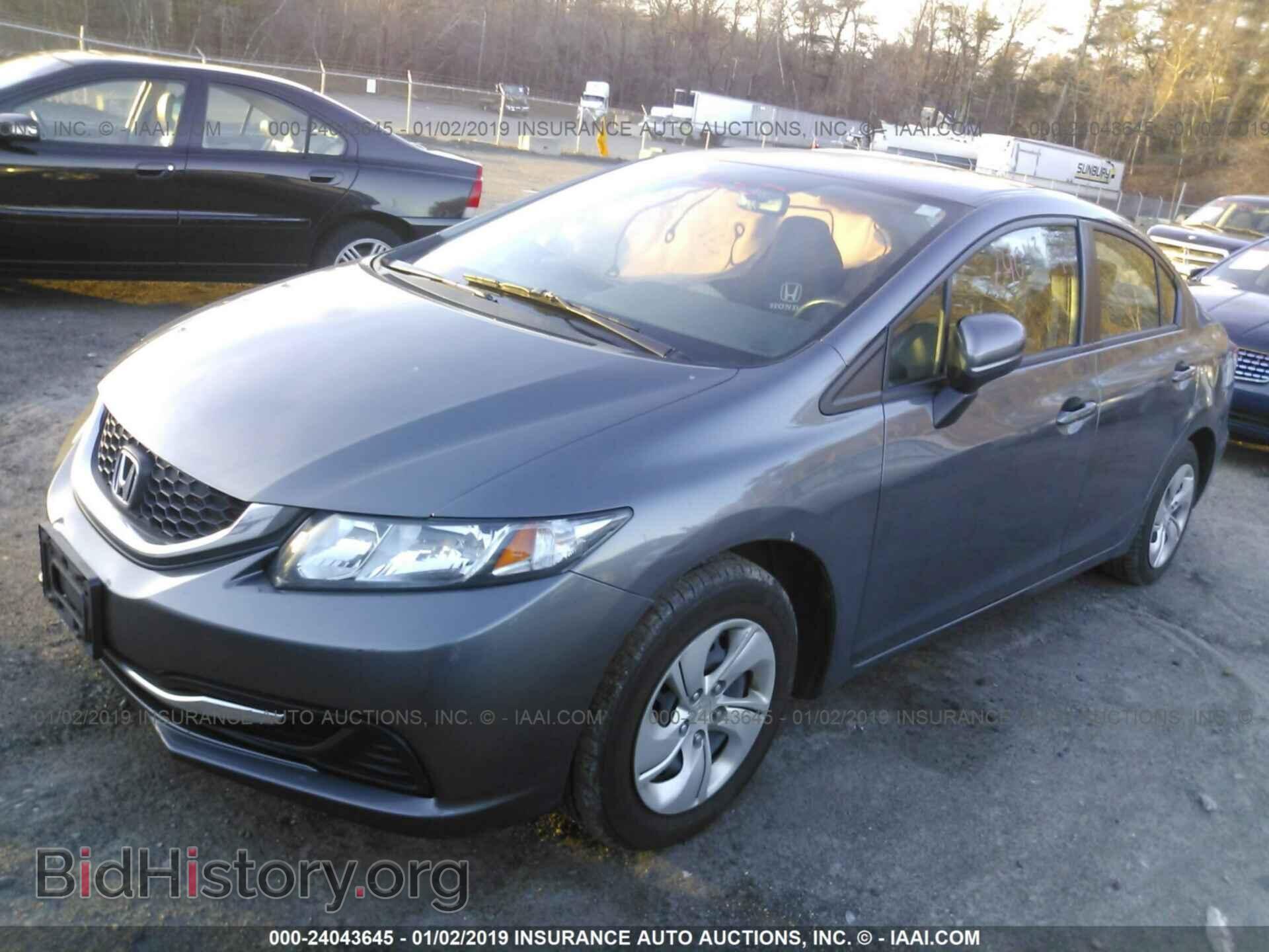 2014 HONDA CIVIC - VIN: 19XFB2F54EE037019 - Photo 2
