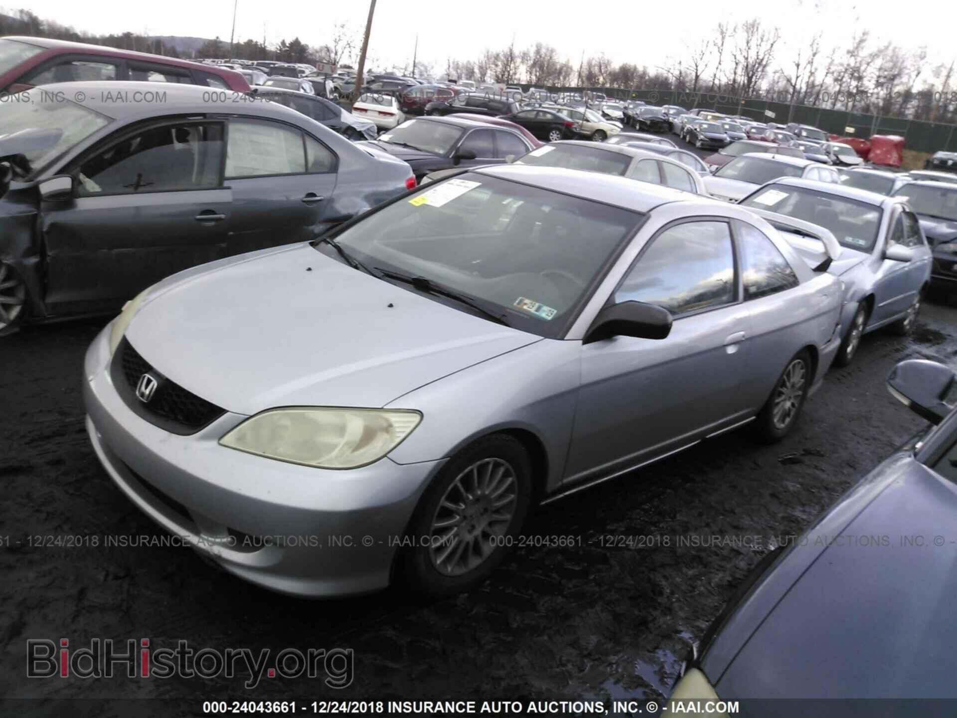 2005 HONDA CIVIC - VIN: 1HGEM21565L066429 - Фото 2