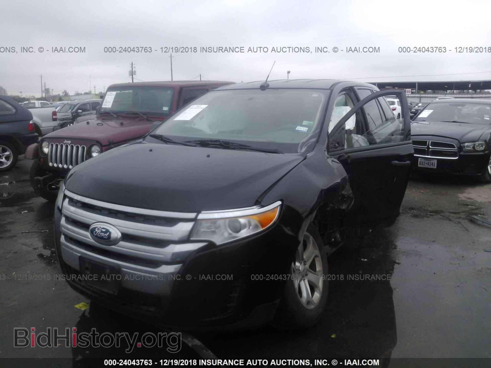 2012 FORD EDGE - VIN: 2FMDK3G98CBA16365 - Фото 2