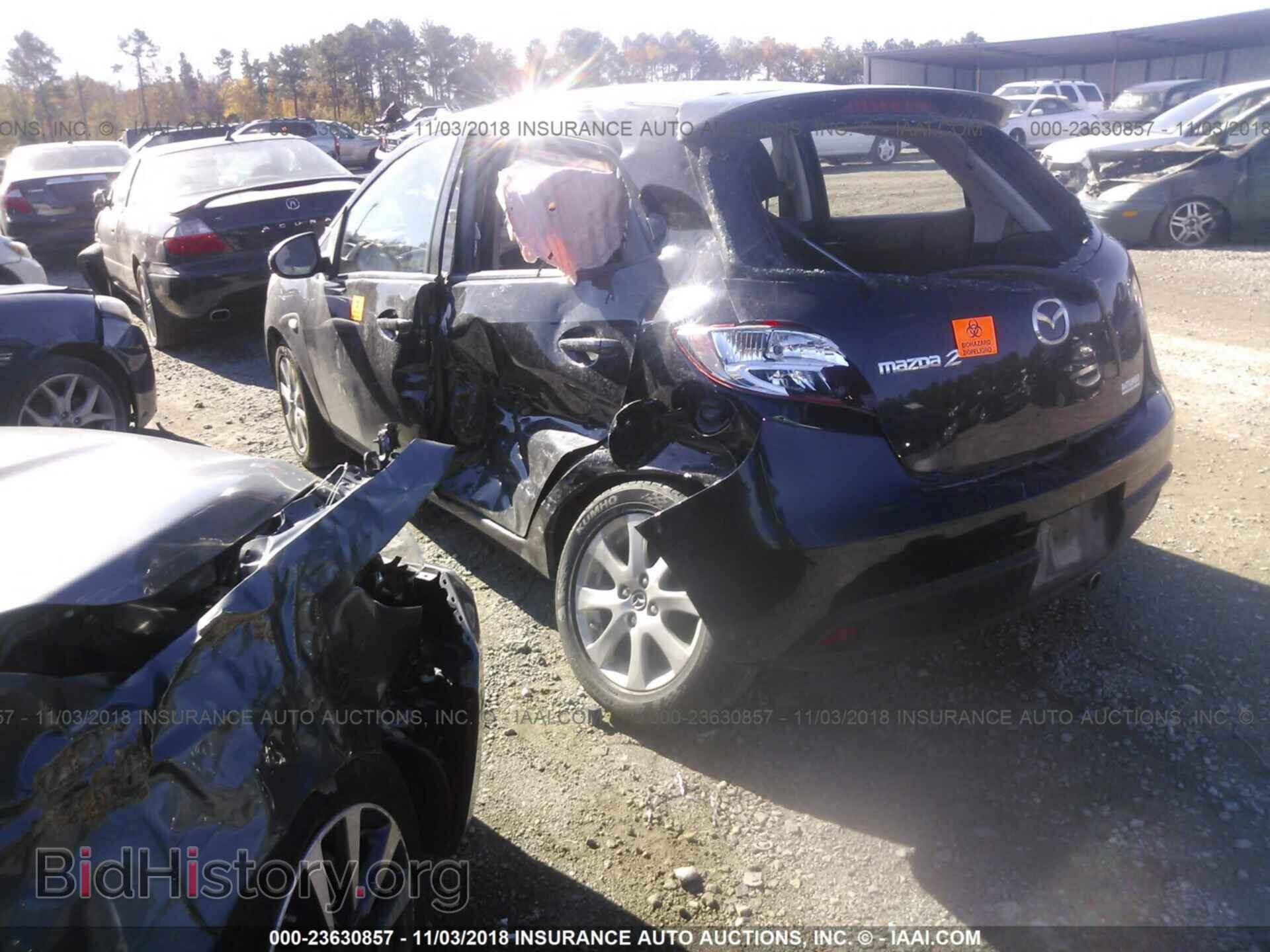 2013 MAZDA MAZDA2 - VIN: JM1DE1LZ1D0158338 - Фото 3