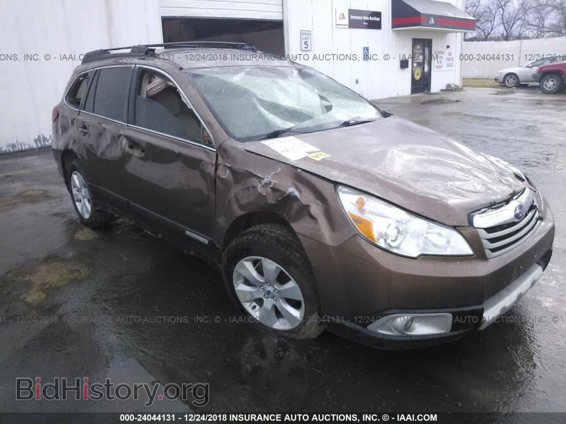 Фотография 4S4BRBKCXB3418998 - SUBARU OUTBACK 2011