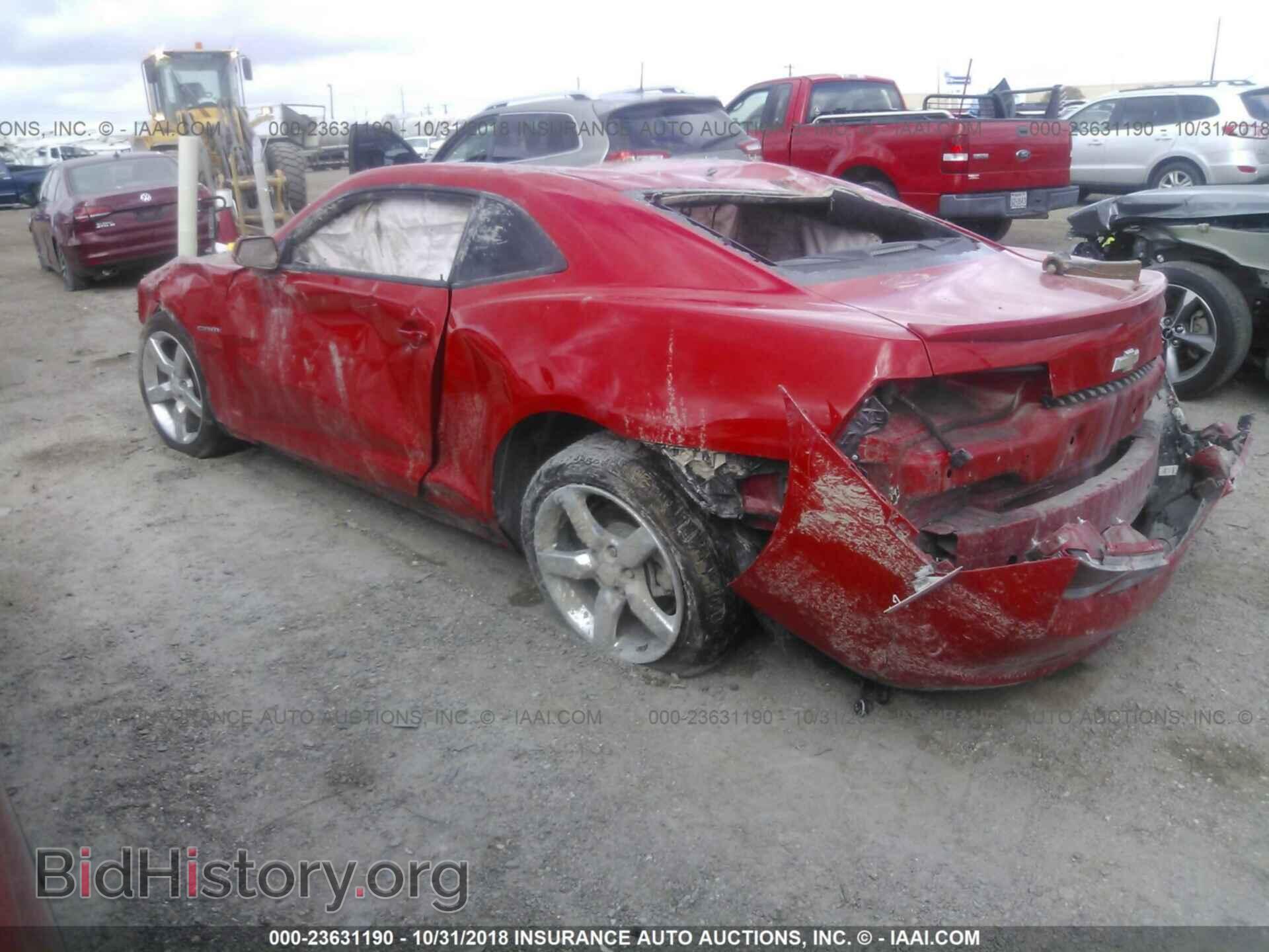 2012 CHEVROLET CAMARO - VIN: 2G1FB1E39C9178599 - Фото 3