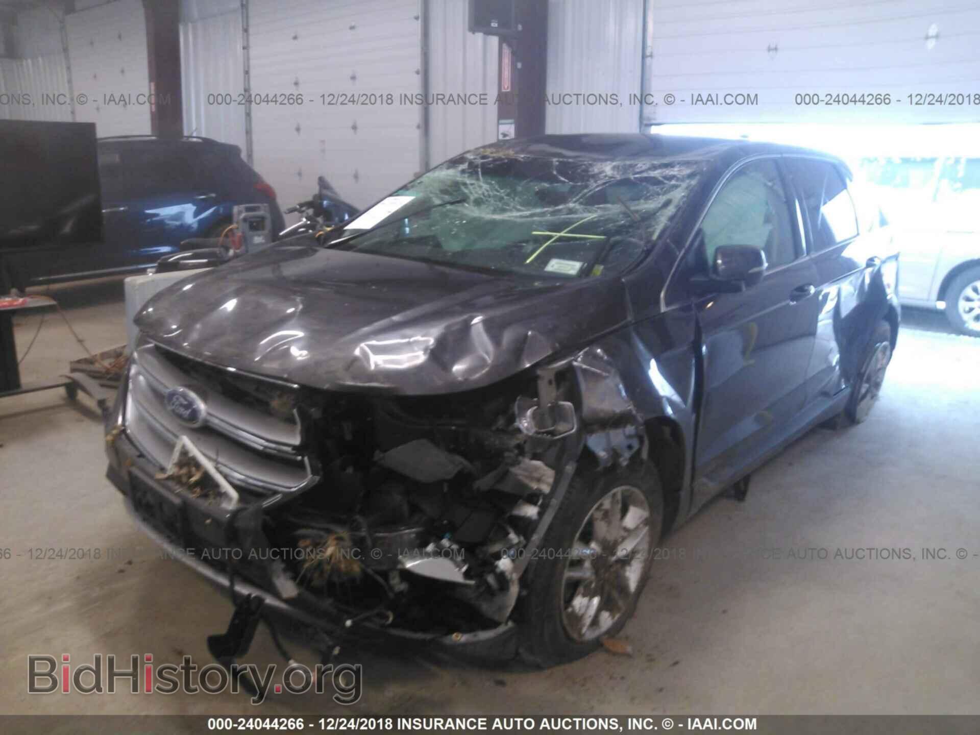 2015 FORD EDGE - VIN: 2FMTK4J88FBB43395 - Фото 2