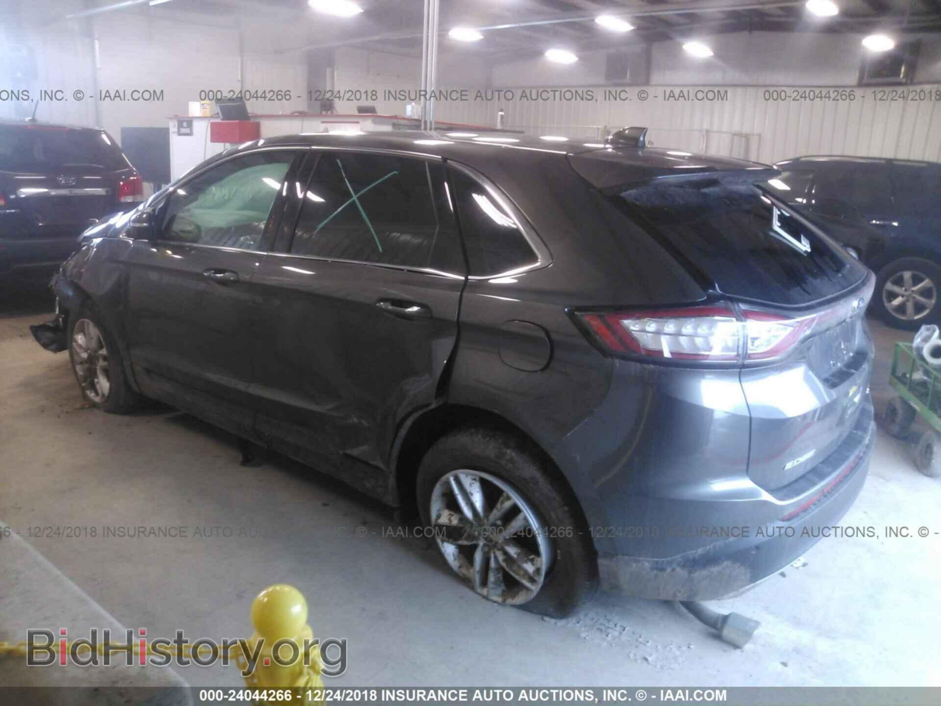 2015 FORD EDGE - VIN: 2FMTK4J88FBB43395 - Фото 3