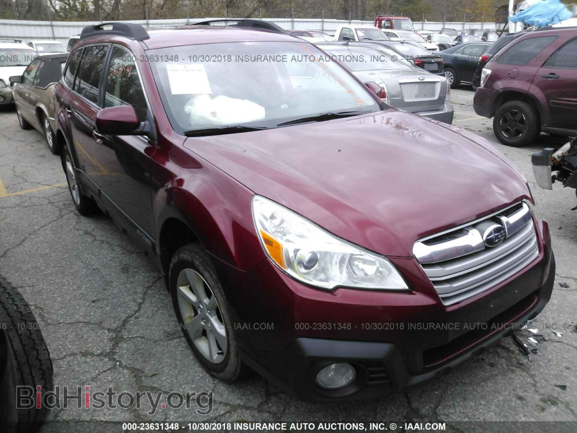 Фотография 4S4BRCCC5D3207652 - SUBARU OUTBACK 2013