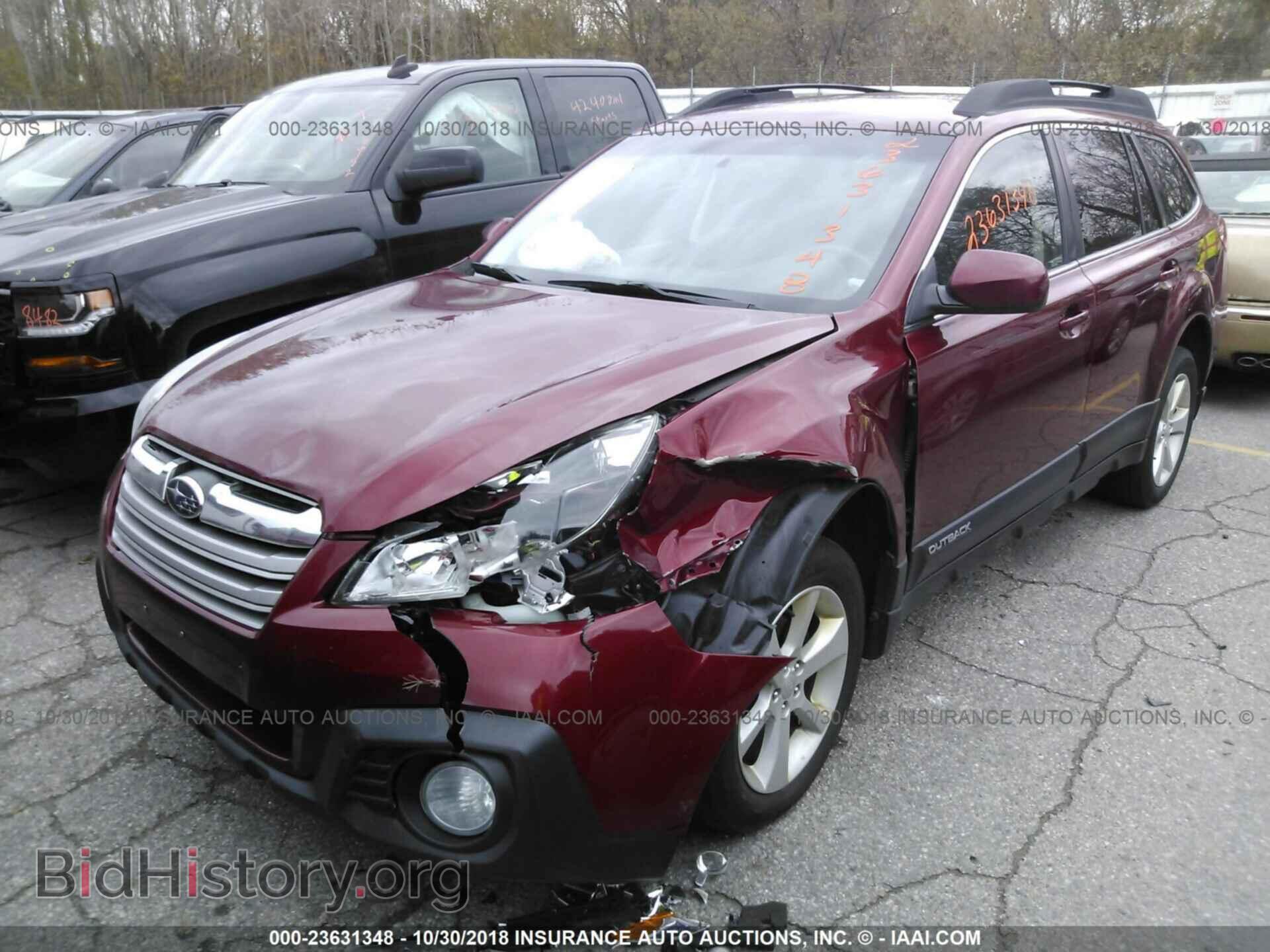 2013 SUBARU OUTBACK - VIN: 4S4BRCCC5D3207652 - Photo 2