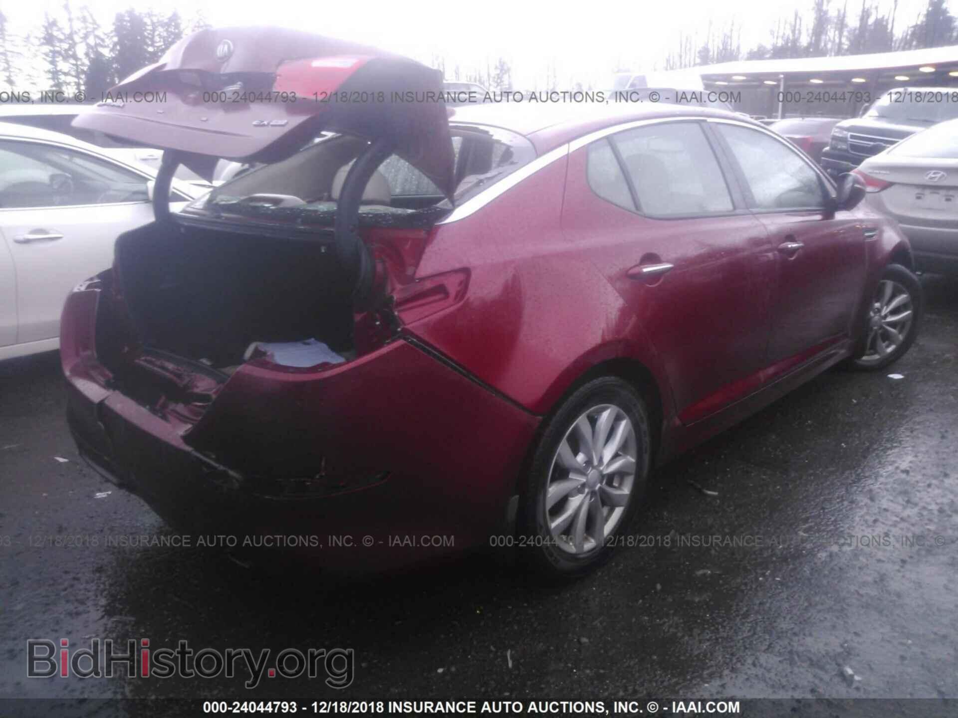 2015 KIA OPTIMA - VIN: 5XXGN4A77FG410322 - Photo 4
