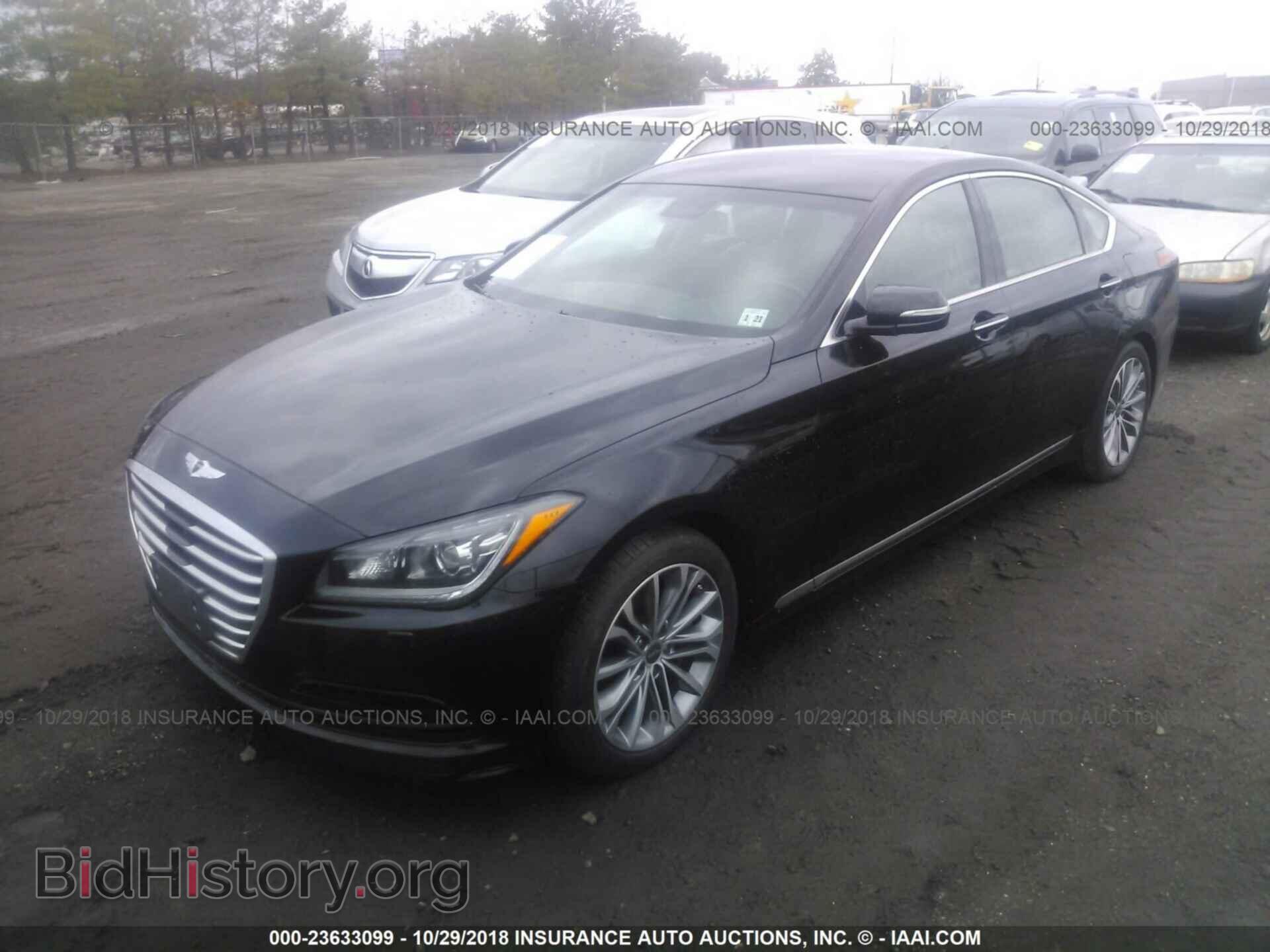 2016 HYUNDAI GENESIS - VIN: KMHGN4JE6GU115900 - Фото 2