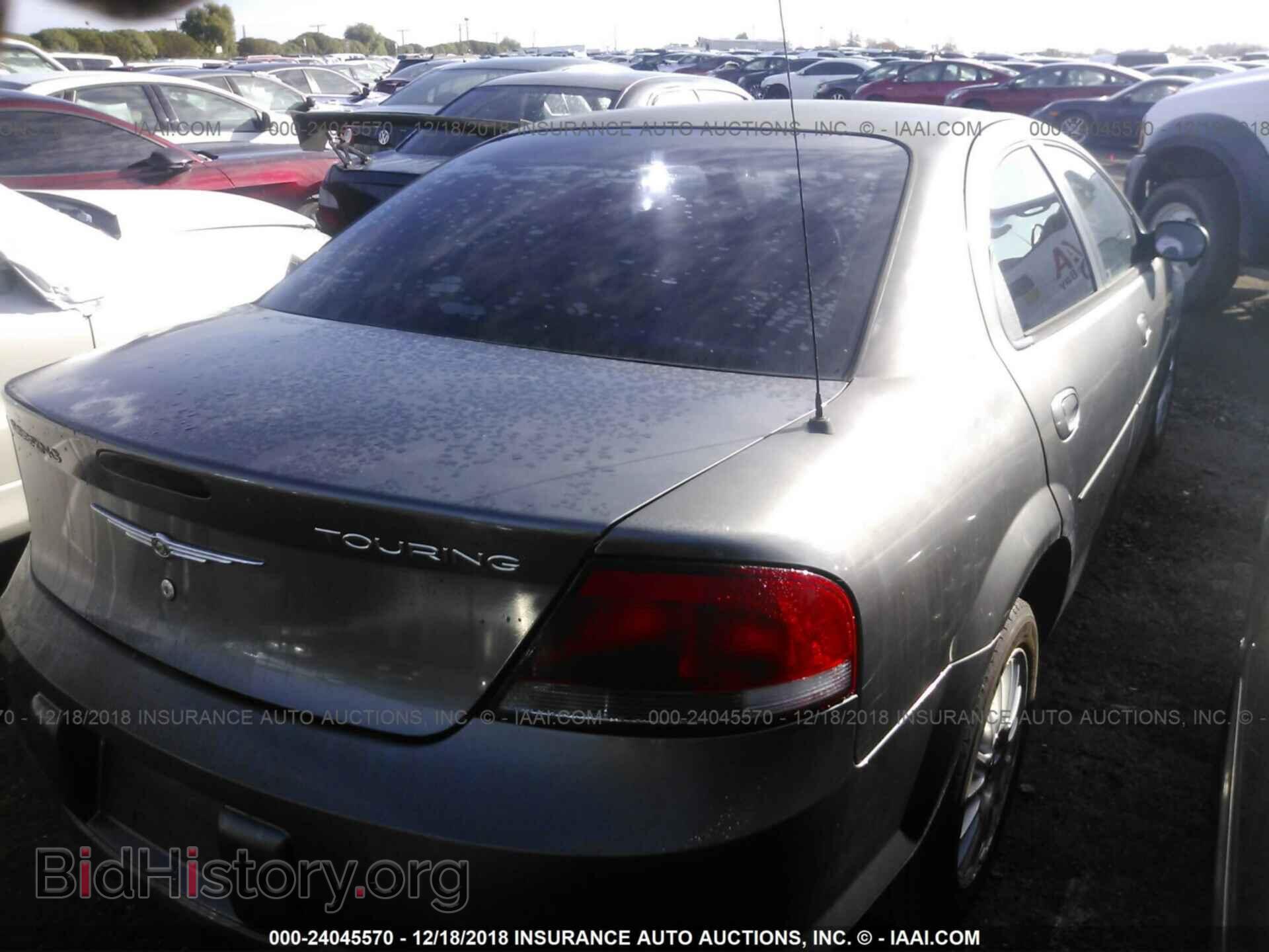 2005 CHRYSLER SEBRING - VIN: 1C3EL56R65N654953 - Фото 4