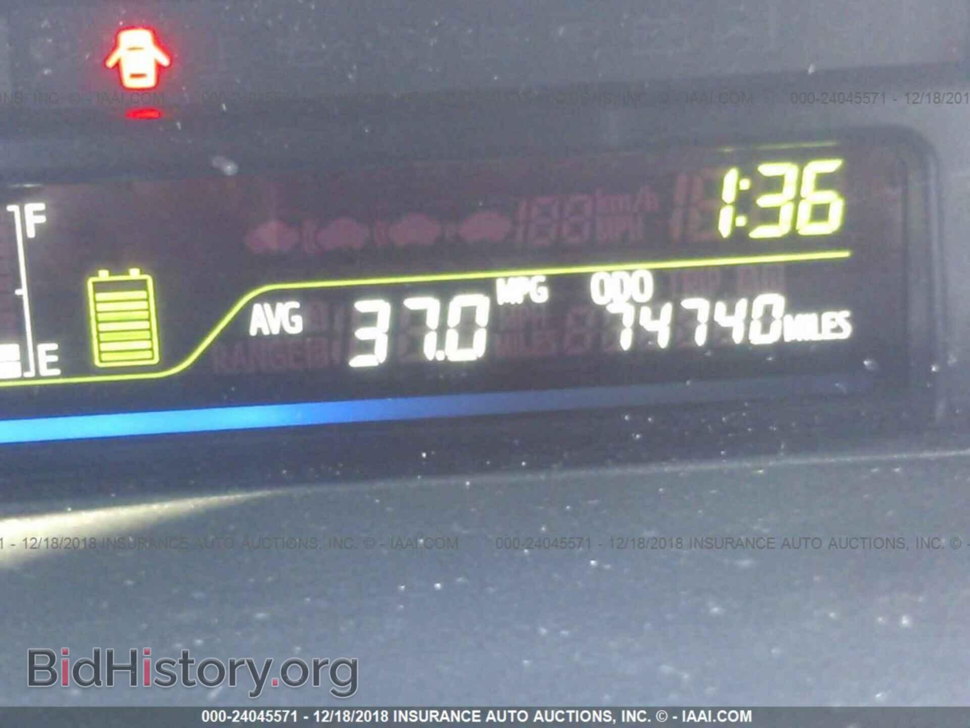 2014 TOYOTA PRIUS V - VIN: JTDZN3EU4EJ000543 - Фото 7