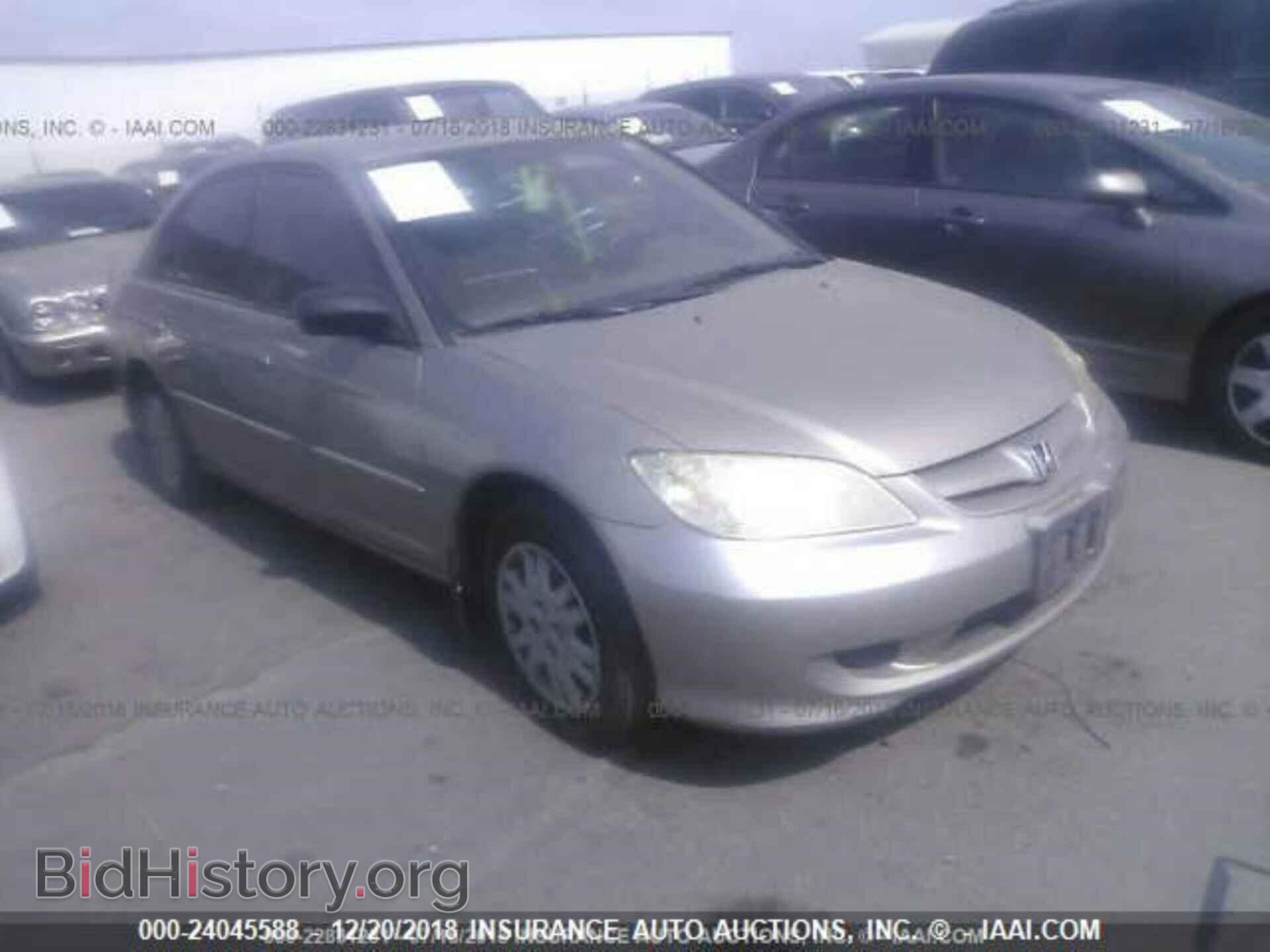 Photo 2HGES16695H544258 - HONDA CIVIC 2005