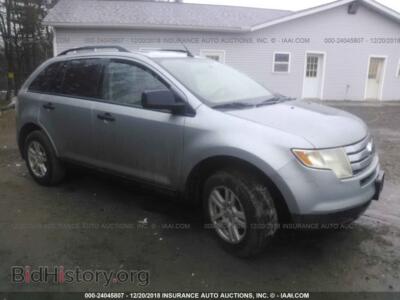 2007 Ford EDGE SE, серый — VIN 2FMDK36C67BB53436, IAAI