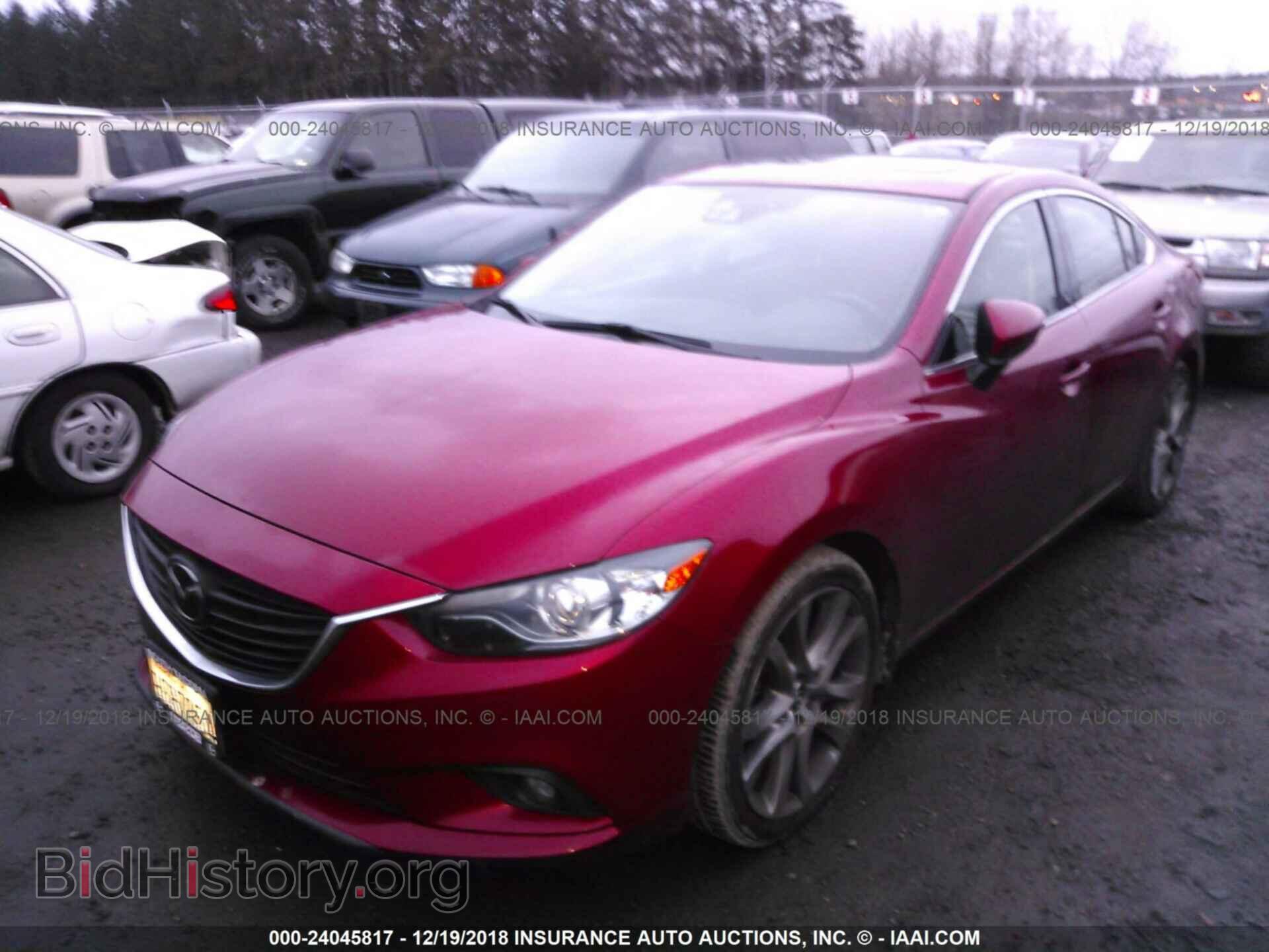 2014 MAZDA 6 - VIN: JM1GJ1W65E1128104 - Фото 2