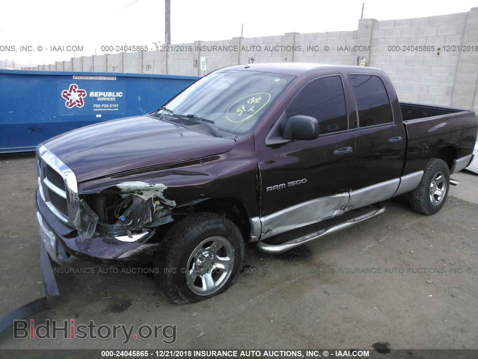 2004 DODGE RAM 1500 - VIN: 1D7HU18D64S582805 - Фото 2