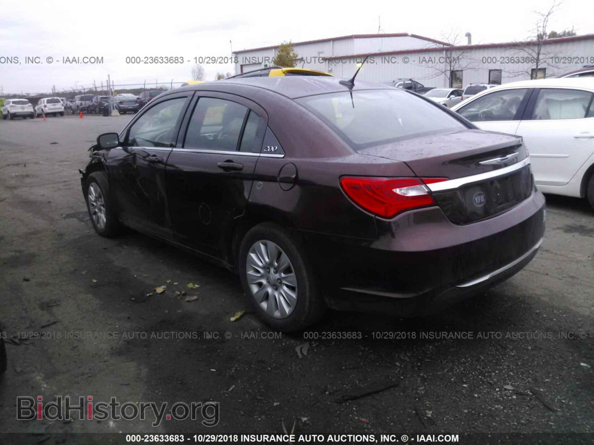 2013 CHRYSLER 200 - VIN: 1C3CCBAB0DN641758 - Фото 3