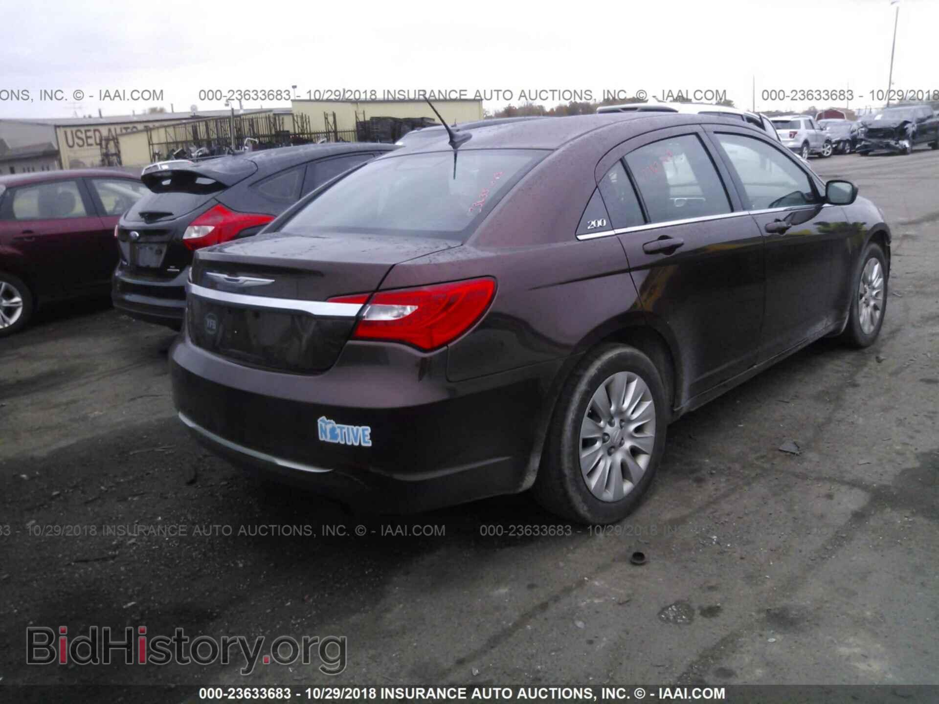 2013 CHRYSLER 200 - VIN: 1C3CCBAB0DN641758 - Фото 4