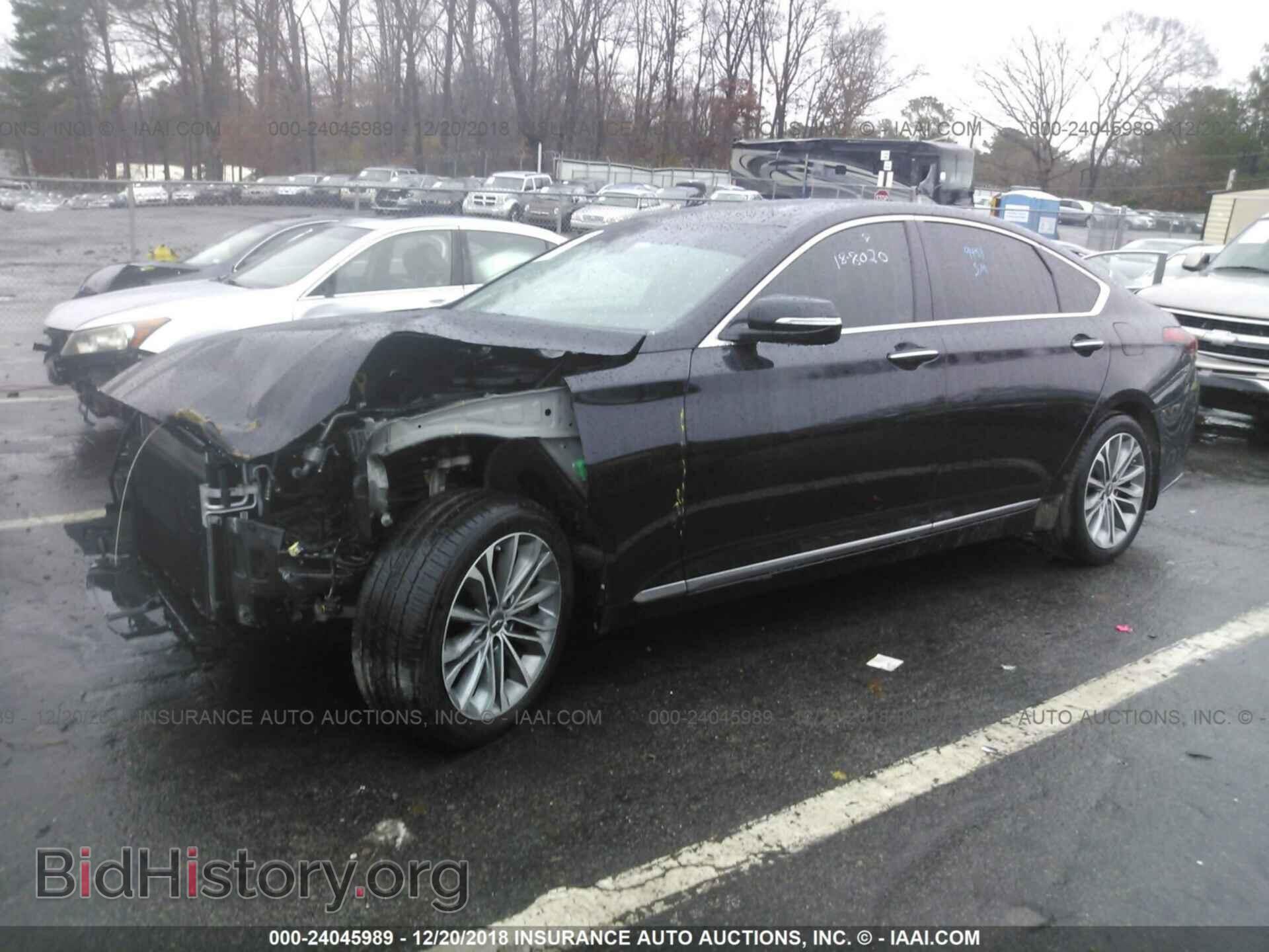 2017 GENESIS G80 - VIN: KMHGN4JE9HU168527 - Фото 2