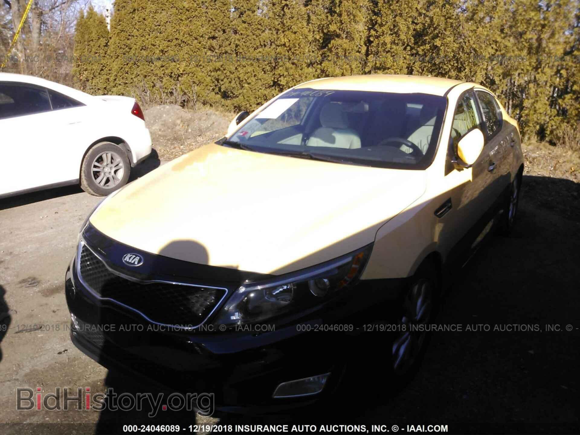 2015 Kia OPTIMA (VIN KNAGM4A76F5617336) — фото 2 из 10