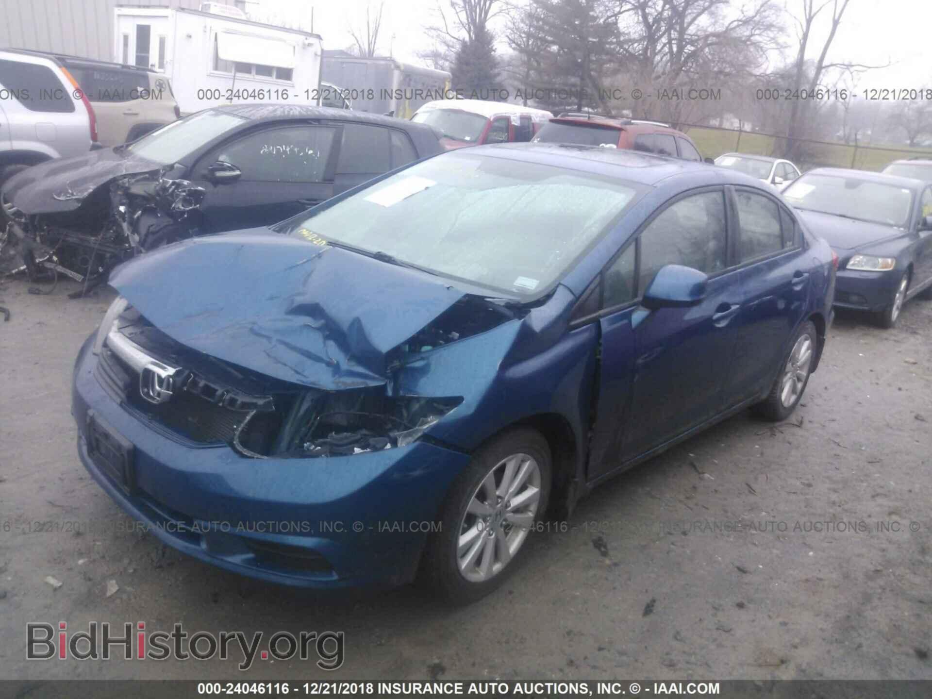 2012 HONDA CIVIC - VIN: 19XFB2F88CE049035 - Фото 2