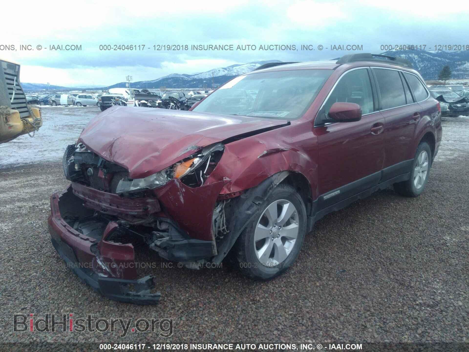 2011 SUBARU OUTBACK - VIN: 4S4BRBCC5B3318192 - Фото 2