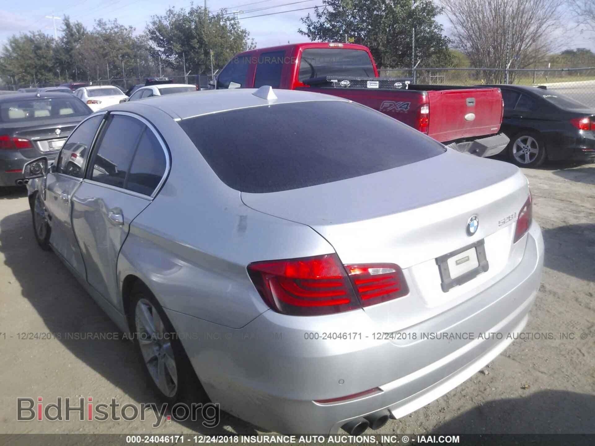 2013 BMW 528 - VIN: WBAXG5C50DD230857 - Фото 3