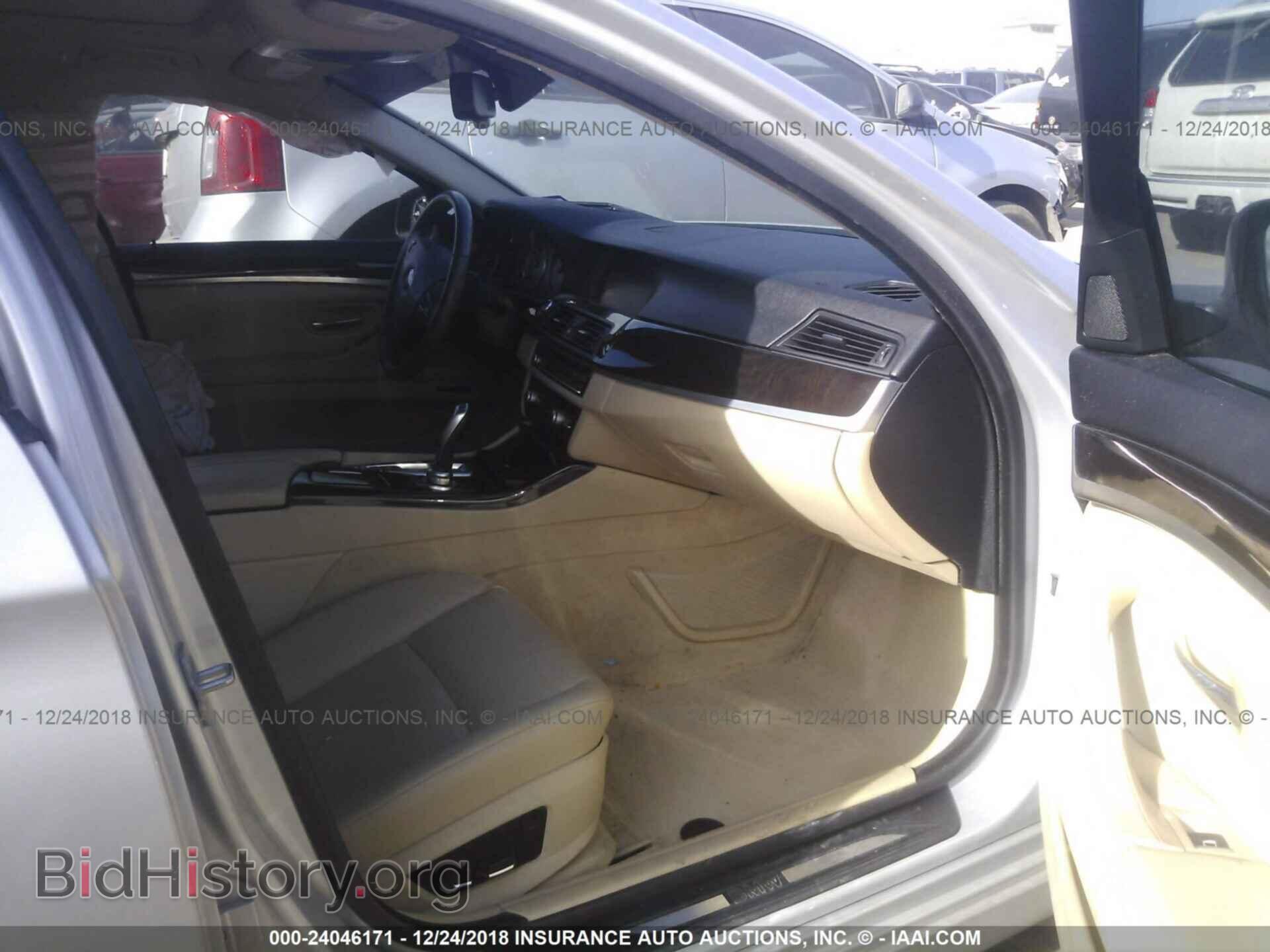 2013 BMW 528 - VIN: WBAXG5C50DD230857 - Фото 5