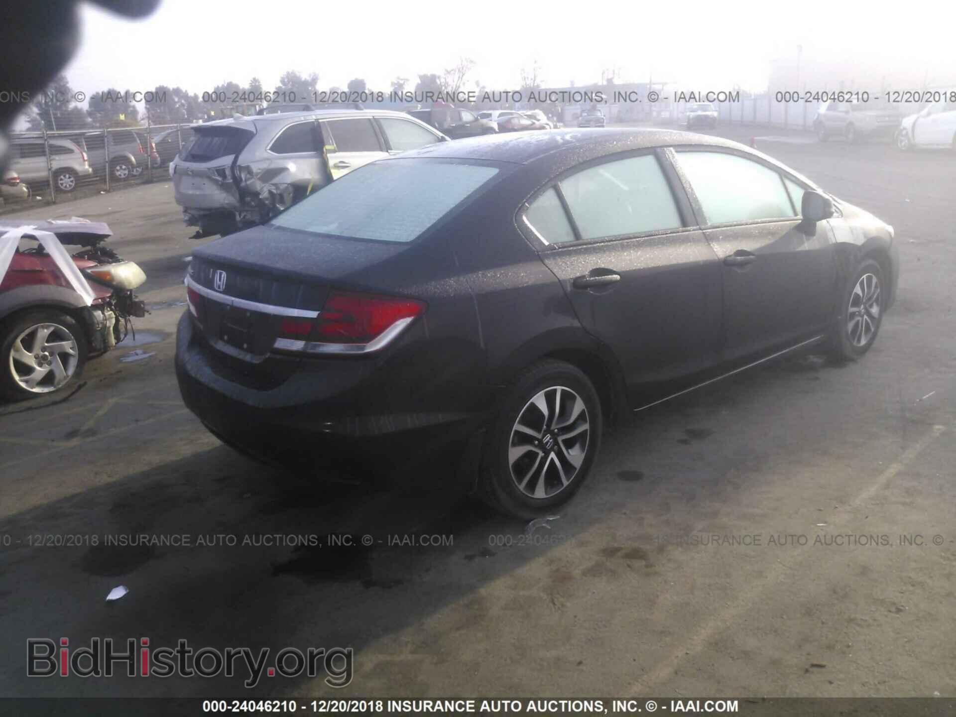 2013 HONDA CIVIC - VIN: 19XFB2F8XDE237668 - Фото 4