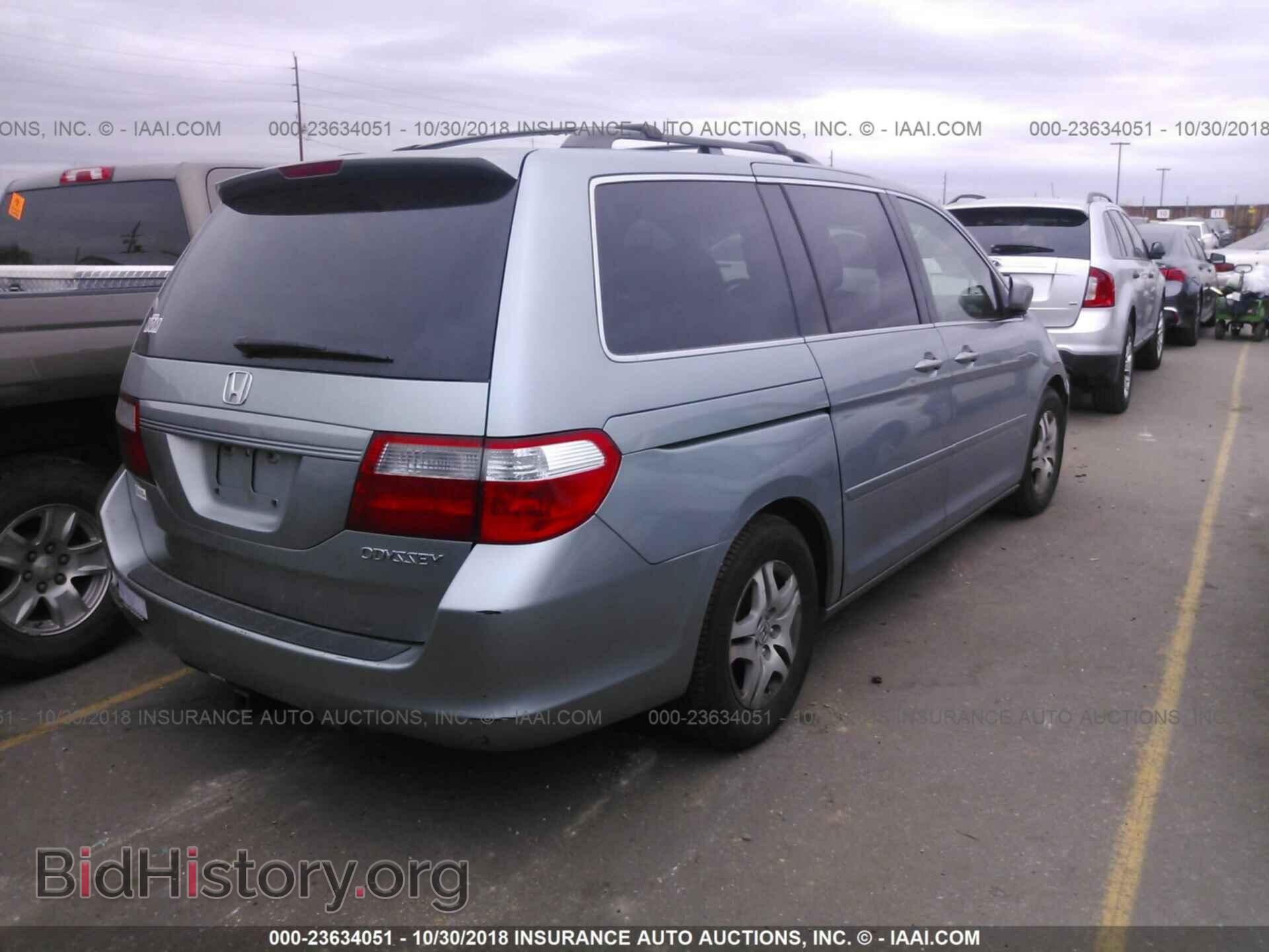 2005 HONDA ODYSSEY - VIN: 5FNRL38765B096954 - Фото 4