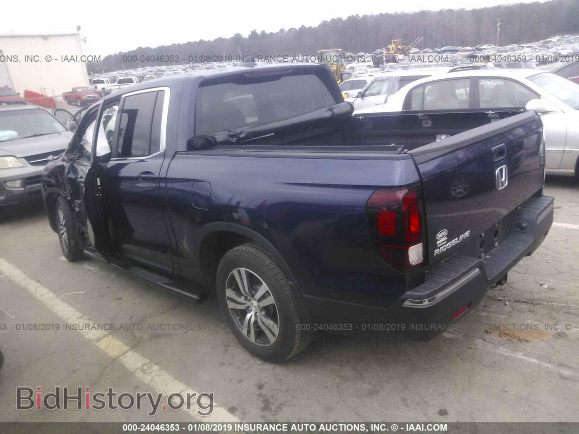 2017 HONDA RIDGELINE - VIN: 5FPYK2F63HB005072 - Фото 3