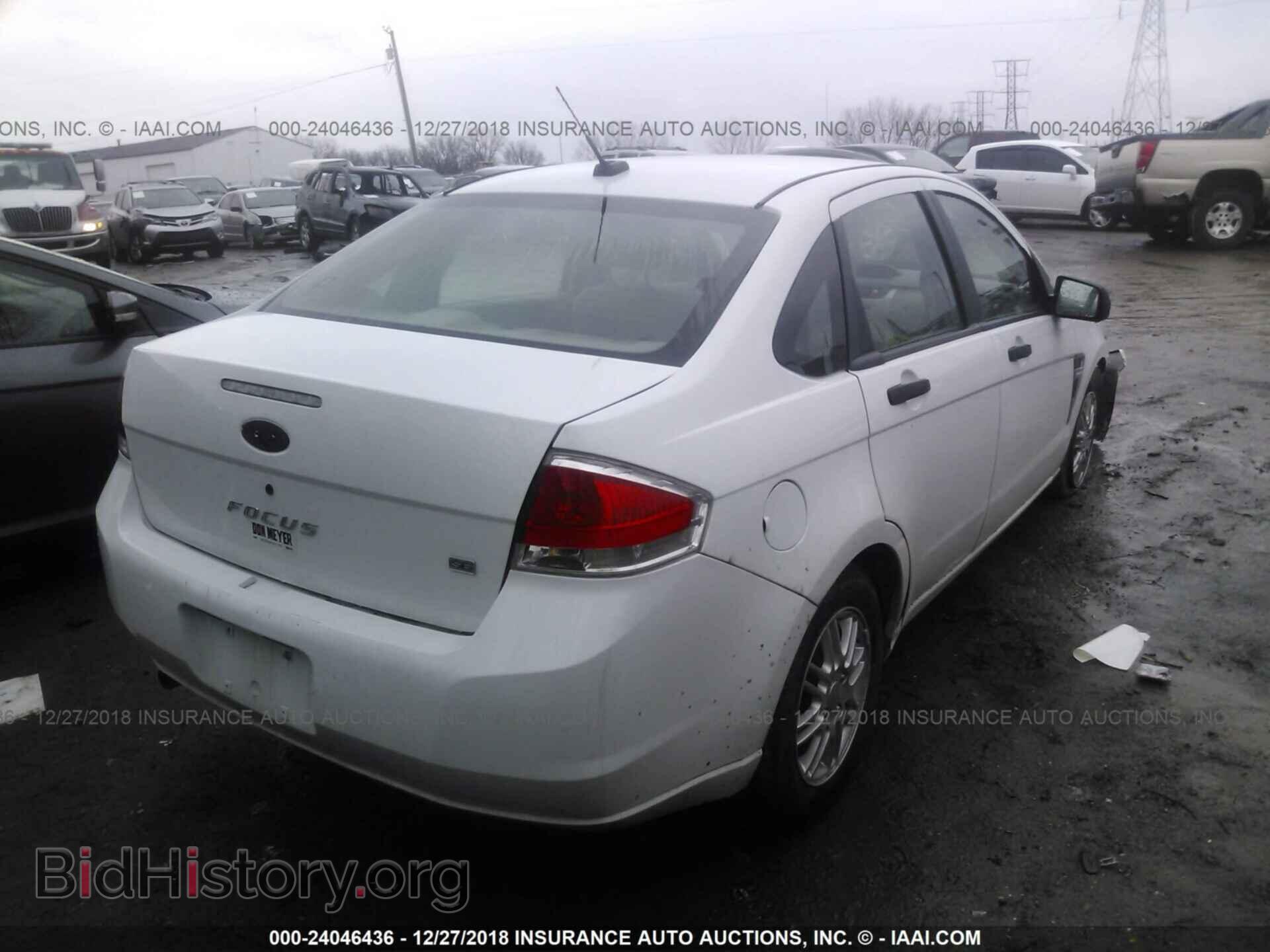 2008 FORD FOCUS - VIN: 1FAHP35N68W284530 - Фото 4