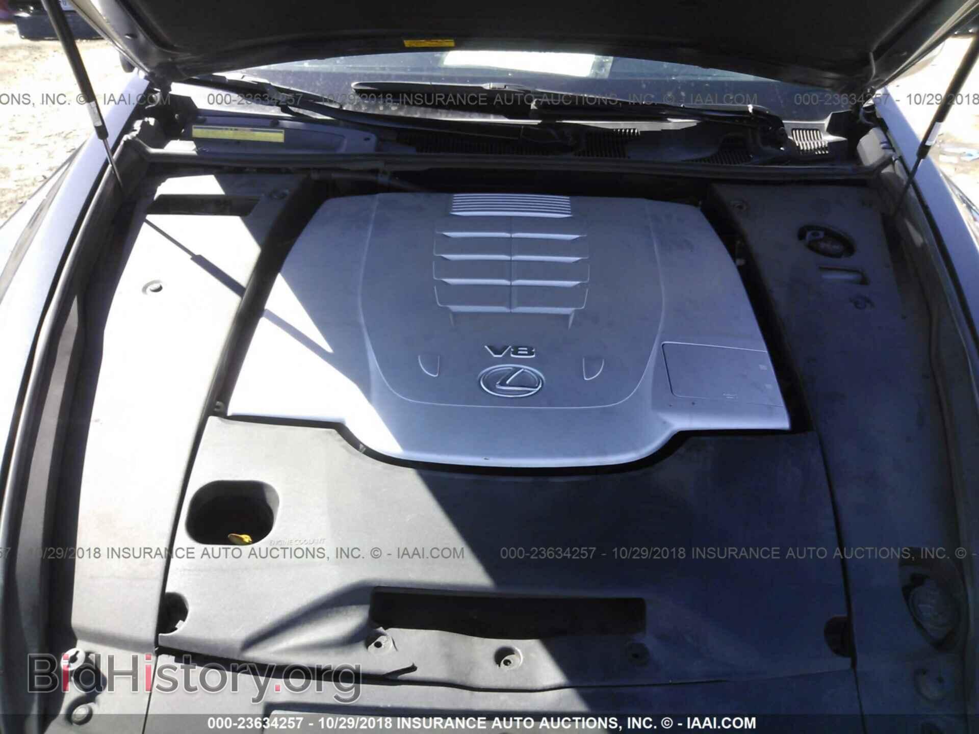 2007 LEXUS LS - VIN: JTHBL46F275035699 - Фото 10