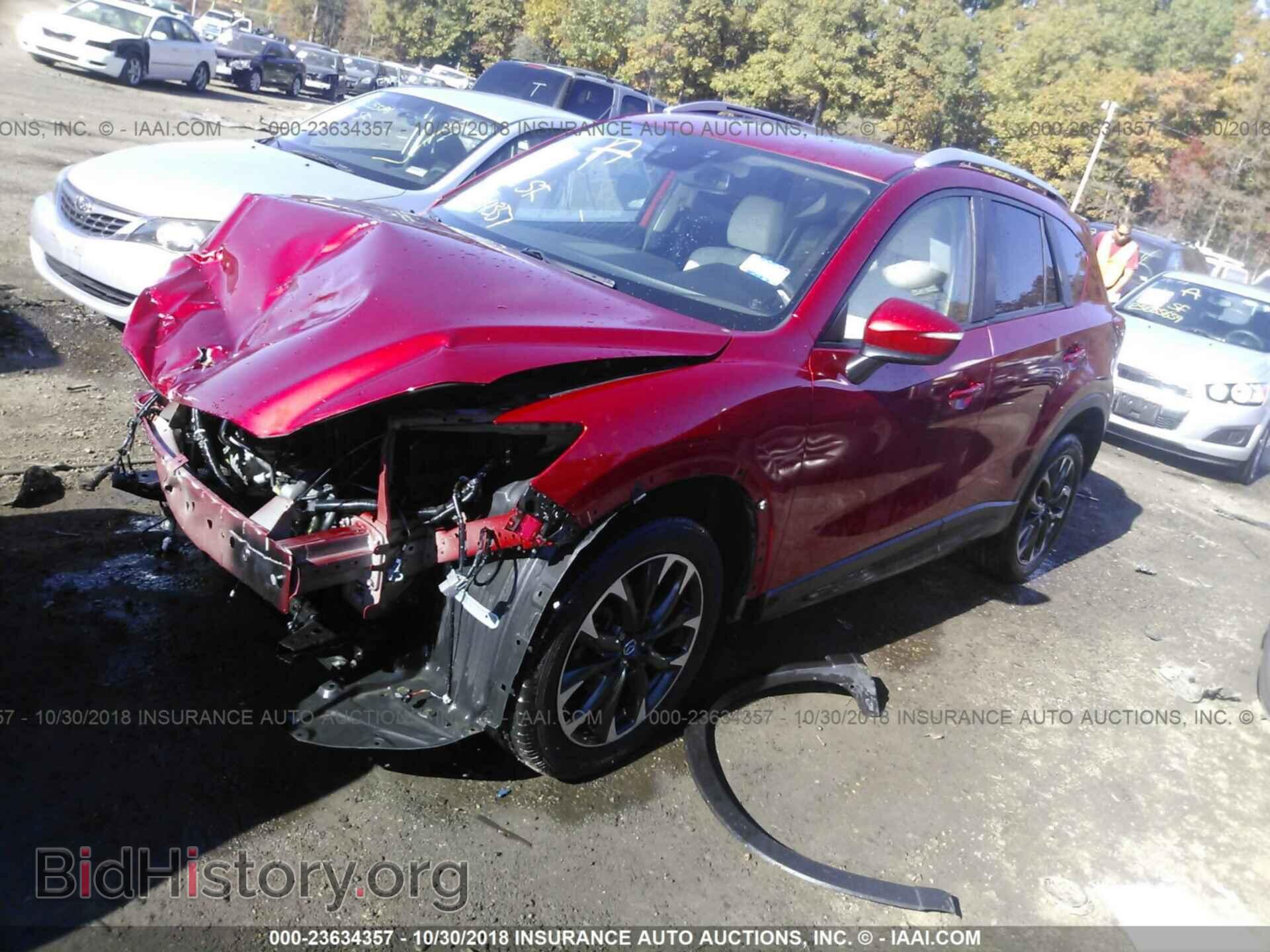 2016 MAZDA CX-5 - VIN: JM3KE4DY8G0756890 - Фото 2