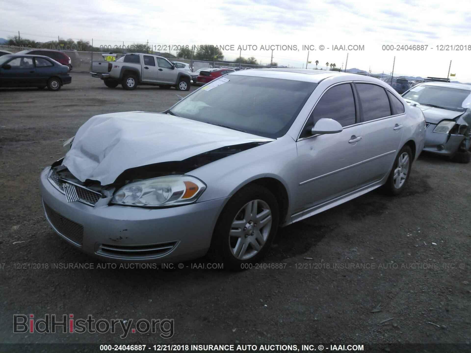 2012 CHEVROLET IMPALA - VIN: 2G1WG5E35C1217650 - Фото 2